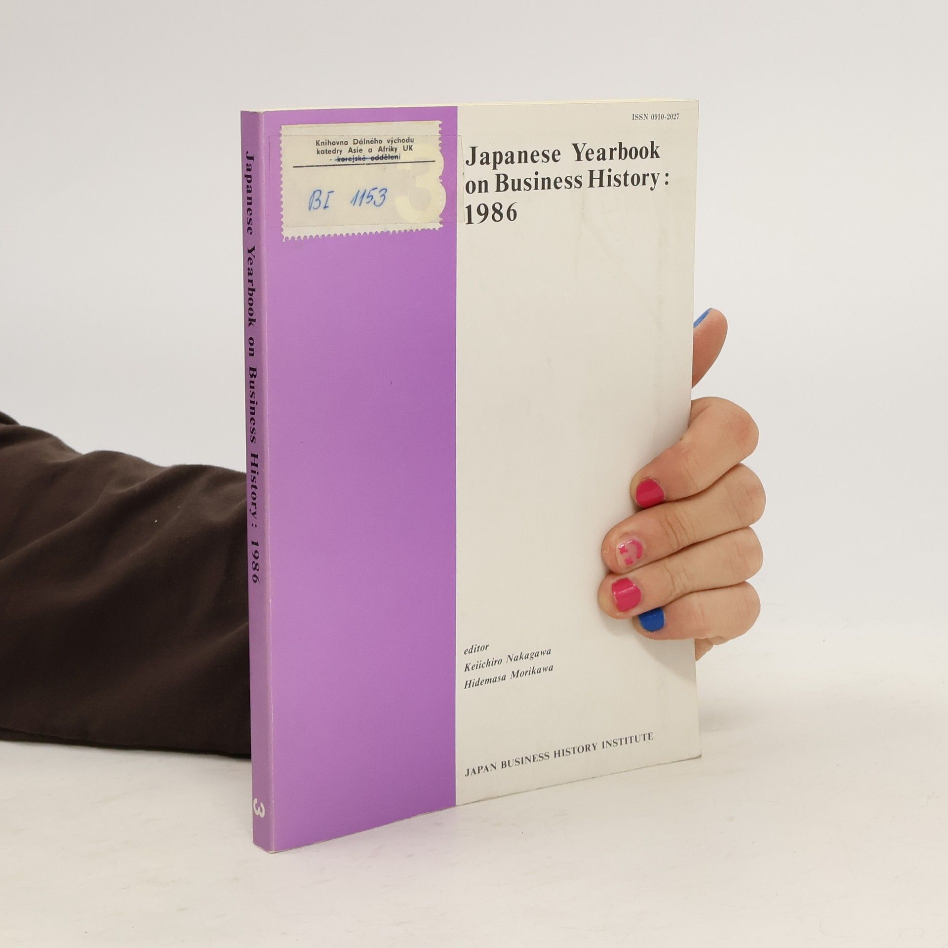 Keiichiro Nakagawa Japanese Yearbook on Business History: 1986