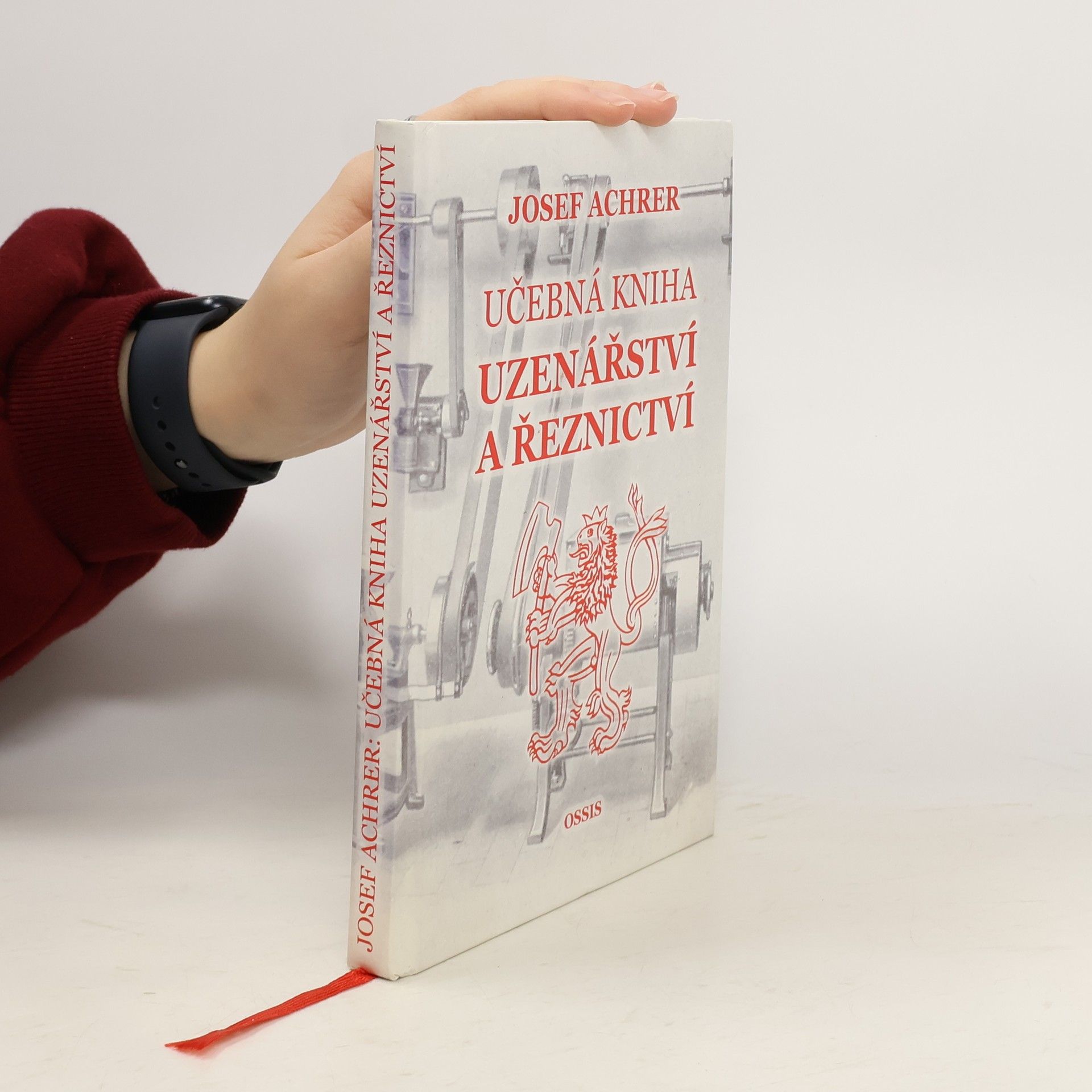Josef Achrer Učebná kniha uzenářství a řeznictví