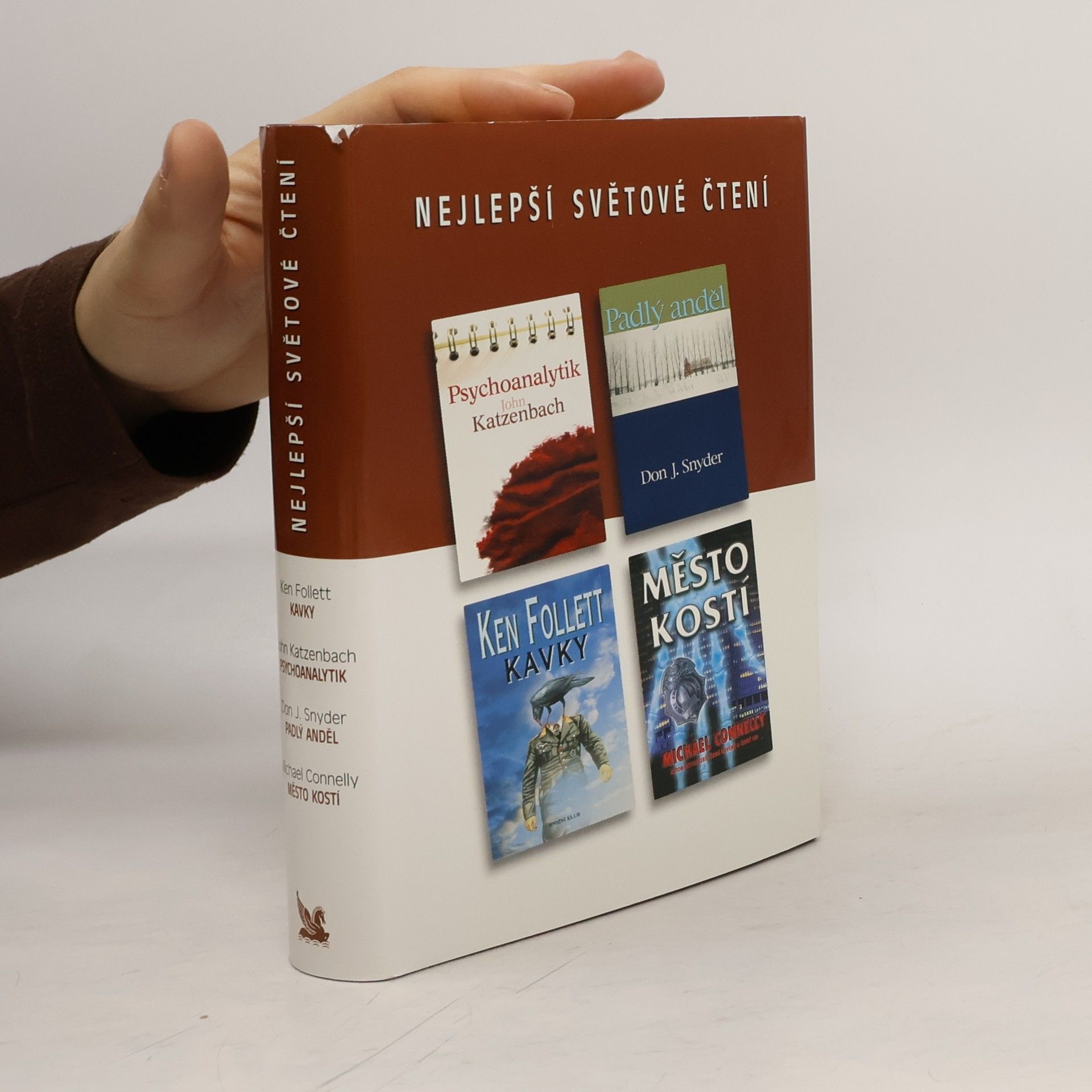 Nejlepší světové čtení. Psychoanalytik. Padlý anděl. Kavky. Město kostí