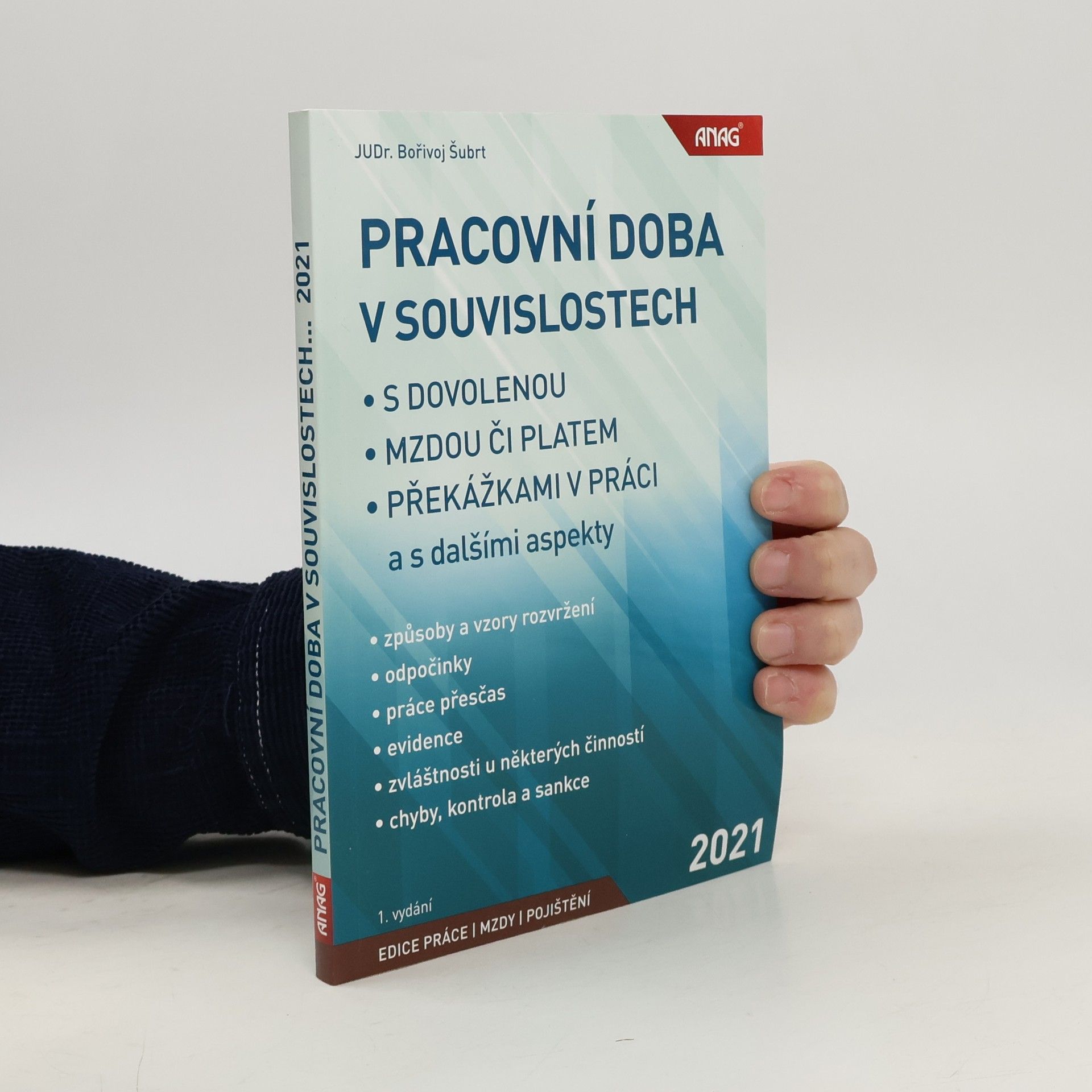 Bořivoj Šubrt Pracovní doba v souvislostech s dovolenou, mzdou či platem, překážkami v práci a s dalšími aspekty