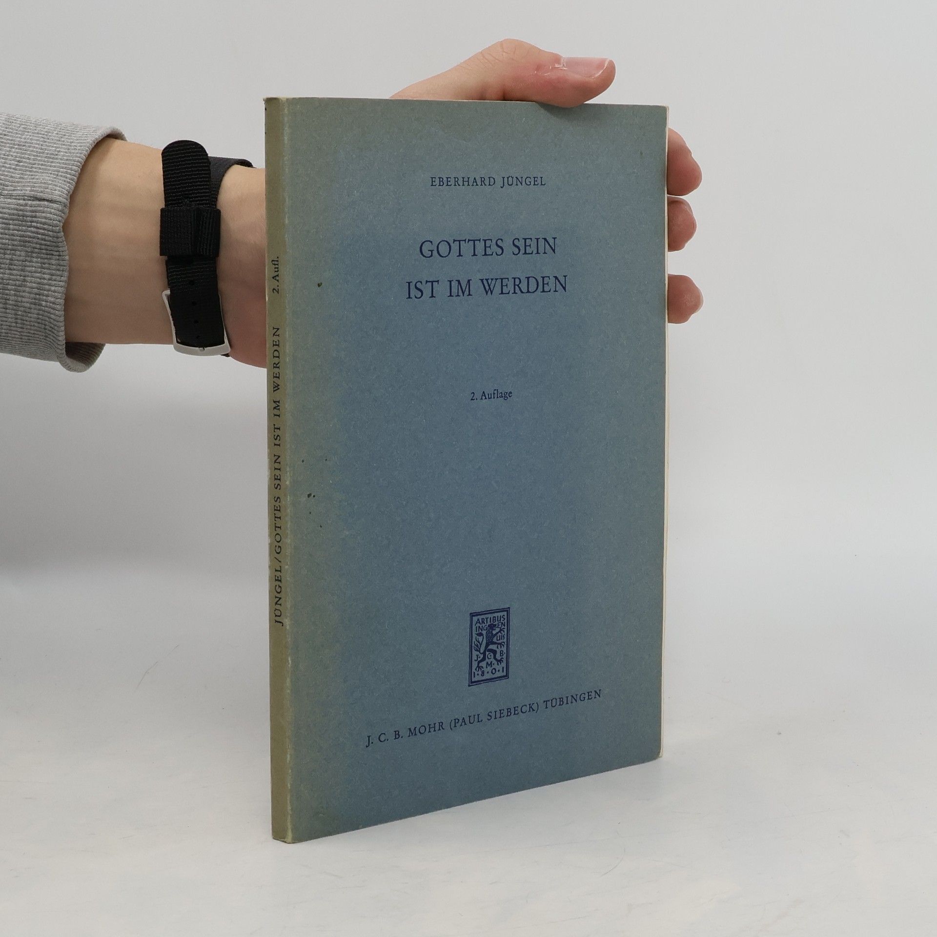 Eberhard Jüngel Gottes sein ist im Werden