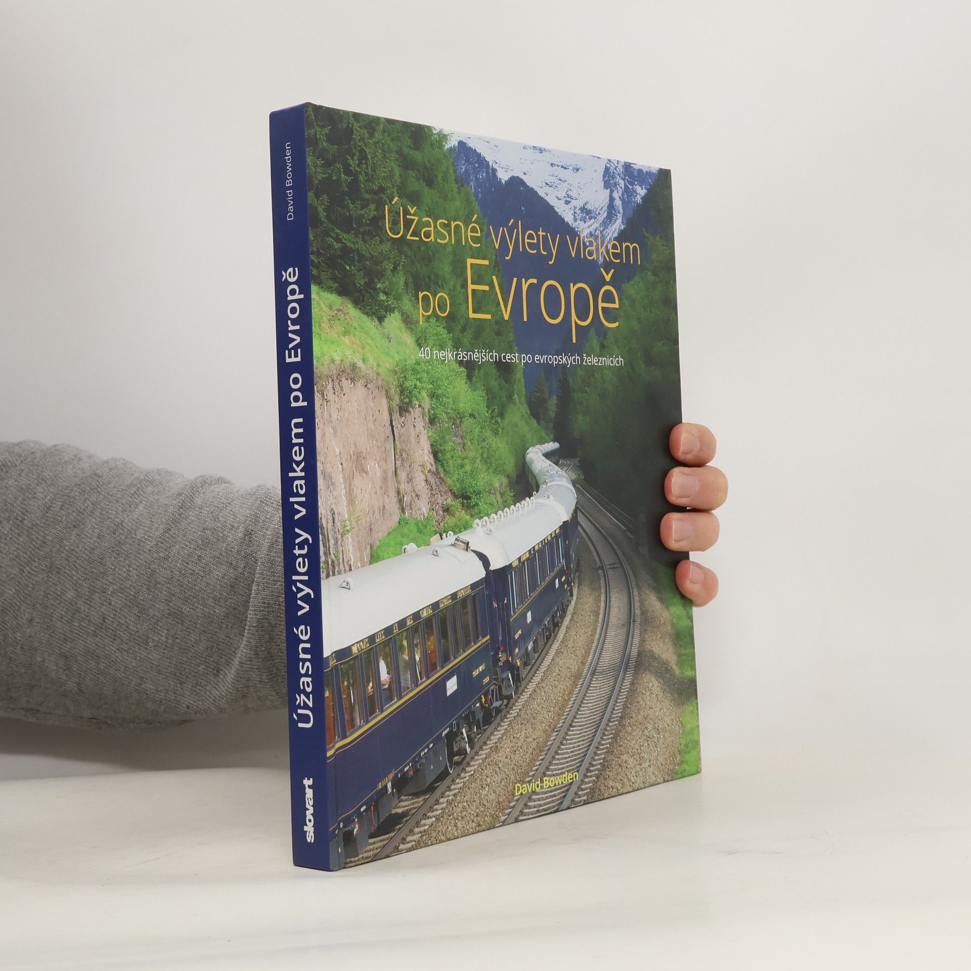 David Bowen Úžasné výlety vlakem po Evropě