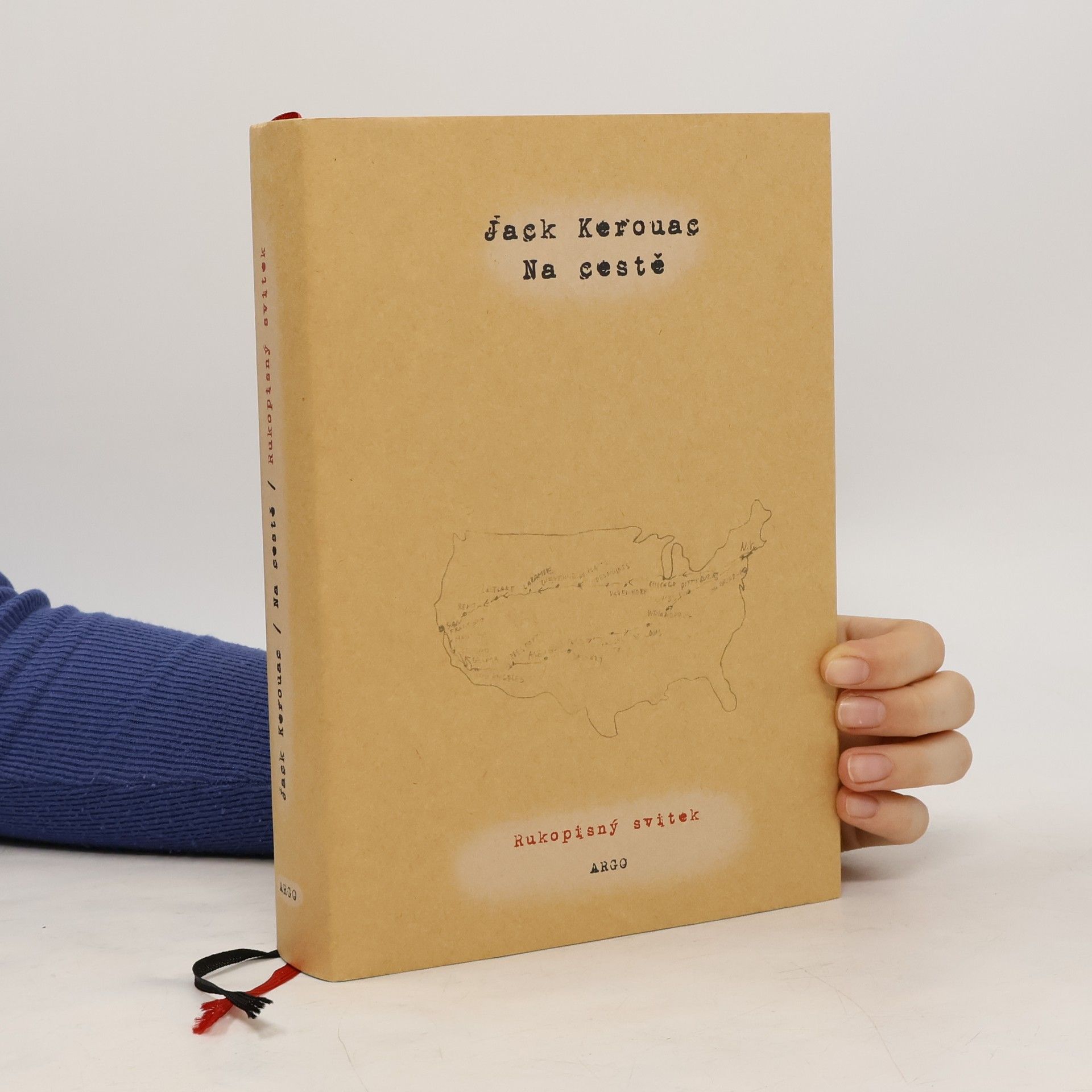 Jack Kerouac Na cestě : rukopisný svitek