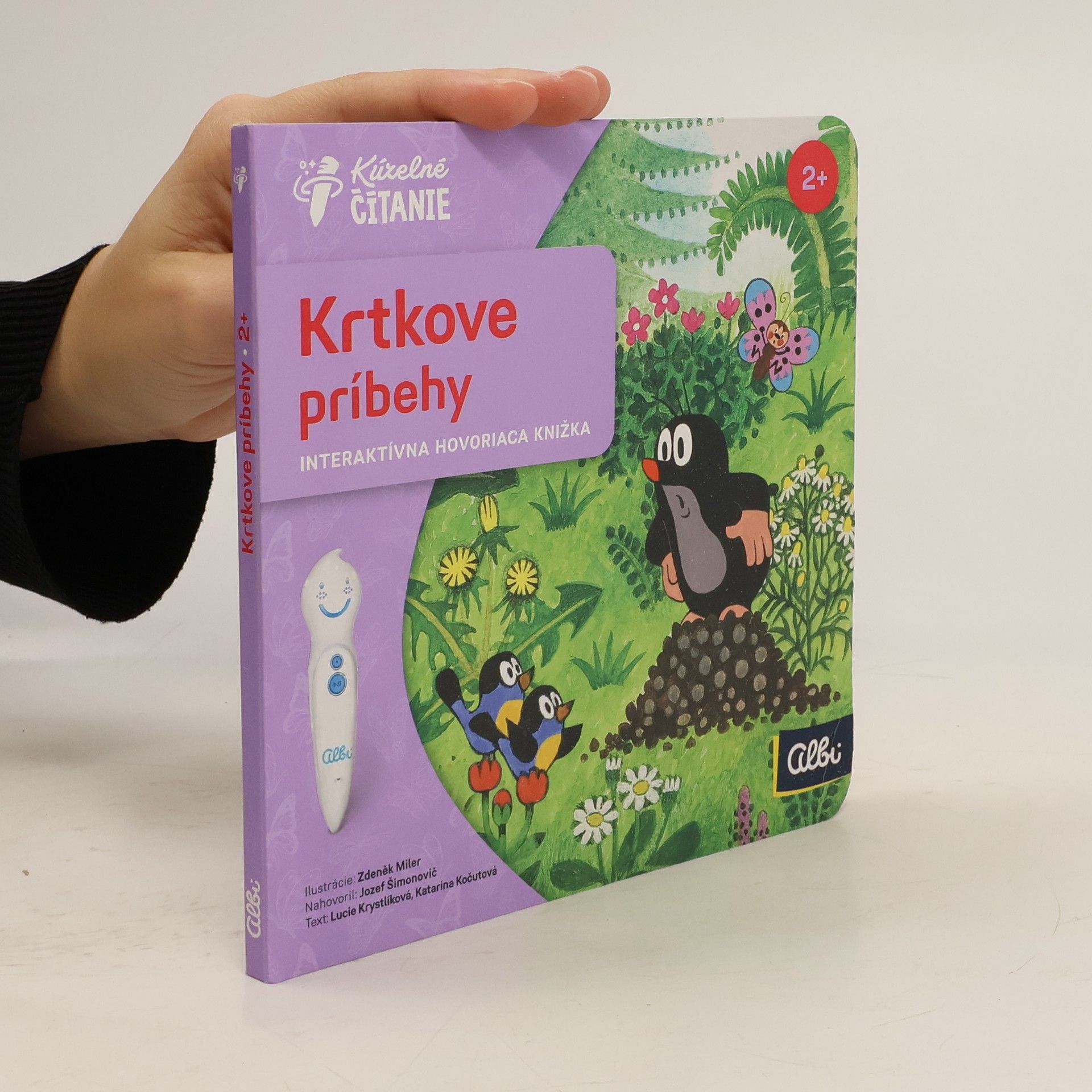 Zdeněk Miler Krtkovy příběhy. Slovensky Krtkove príbehy : interaktívna hovoriaca knižka