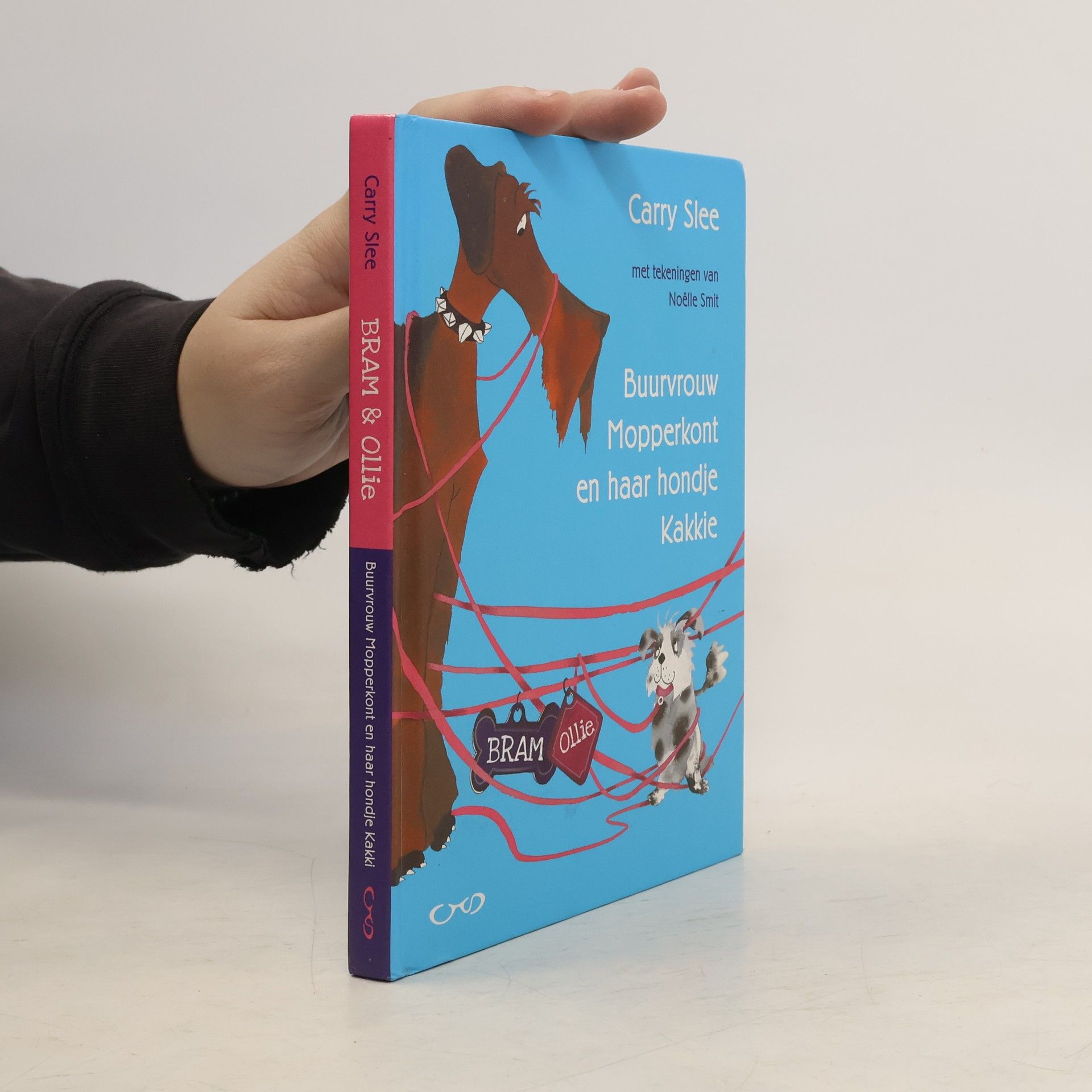 Buurvrouw mopperkont en haar hondje kakkie