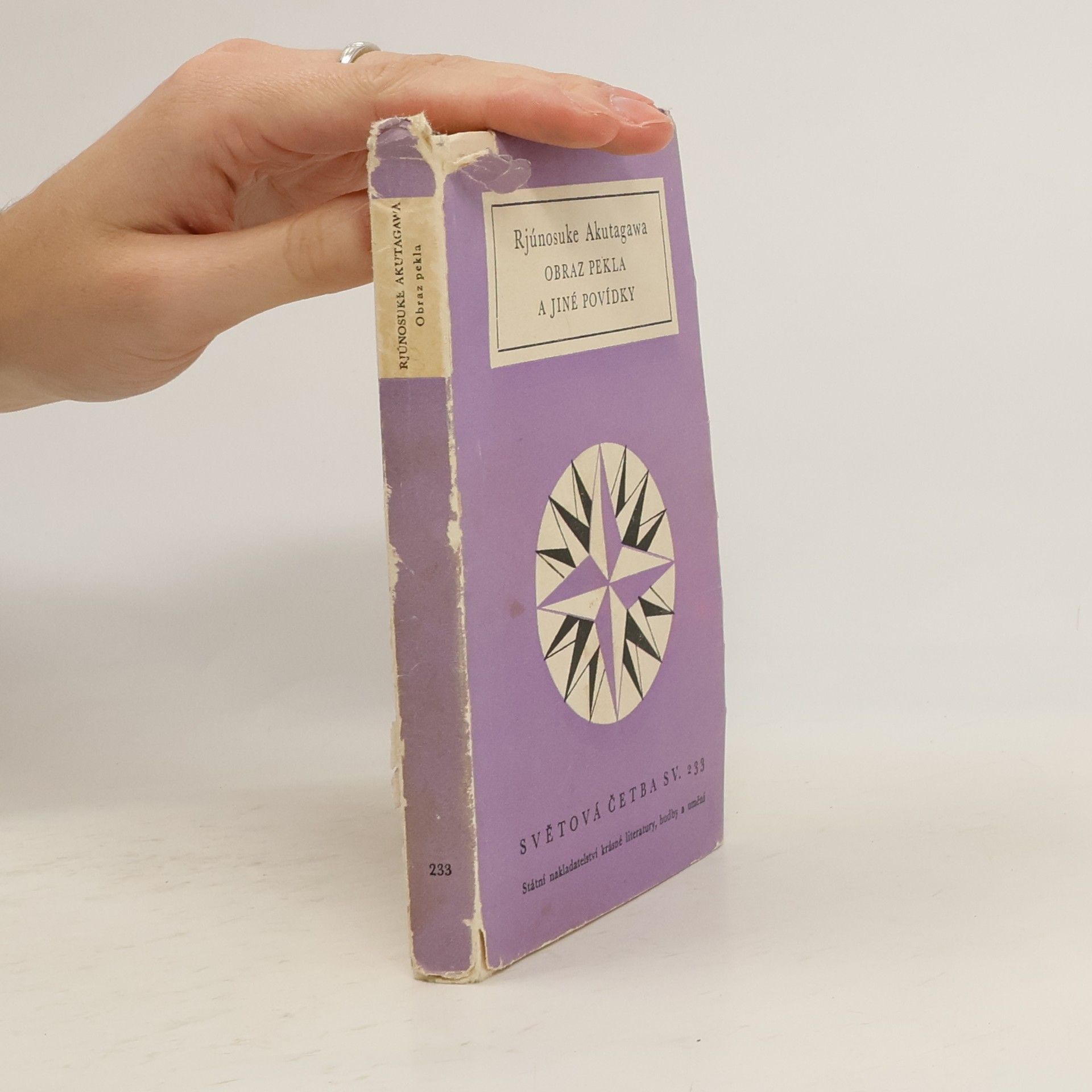 Ryūnosuke Akutagawa Obraz pekla a jiné povídky