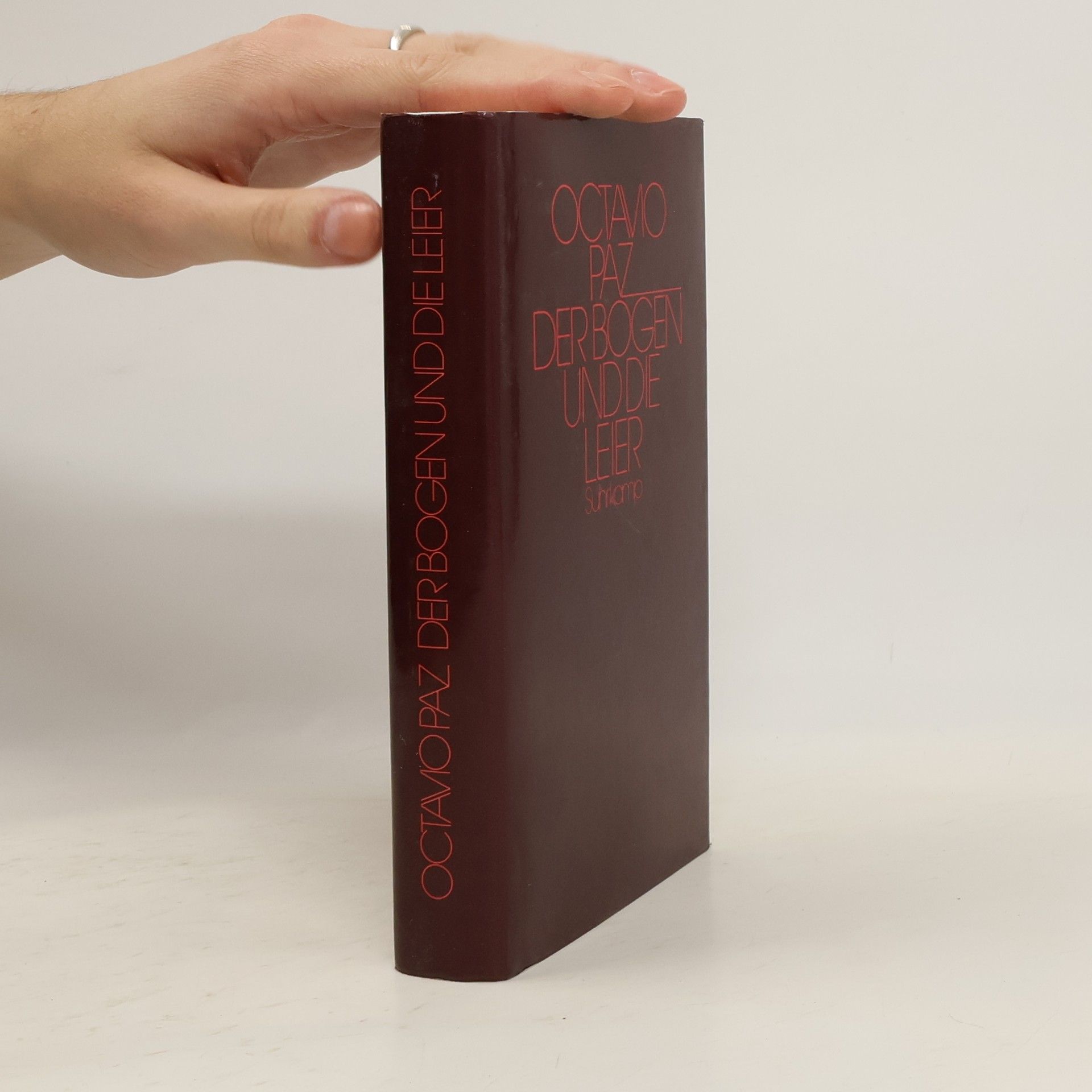 Octavio Paz Der Bogen und die Leier