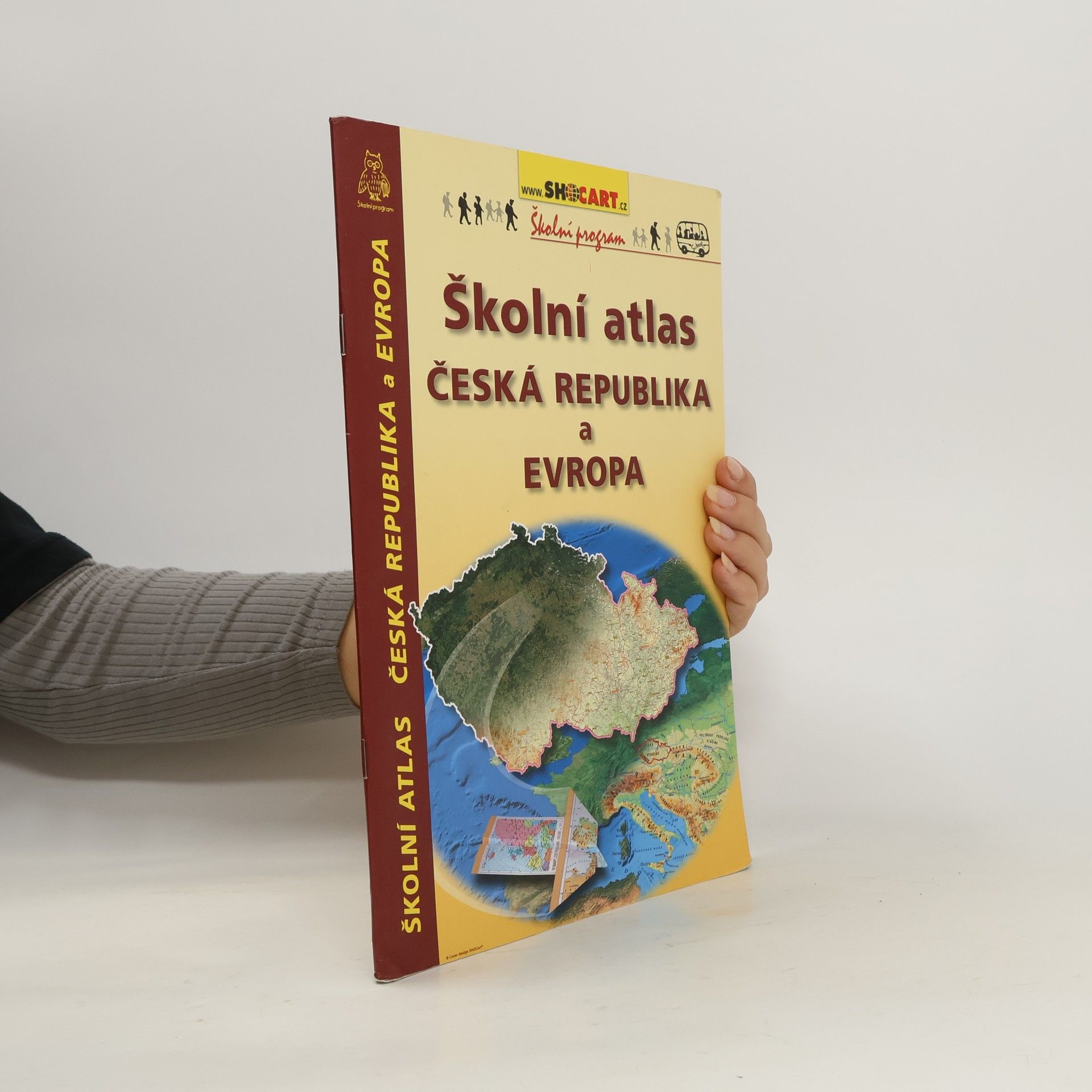 Kolektiv autorů Školní atlas Česká republika a Evropa