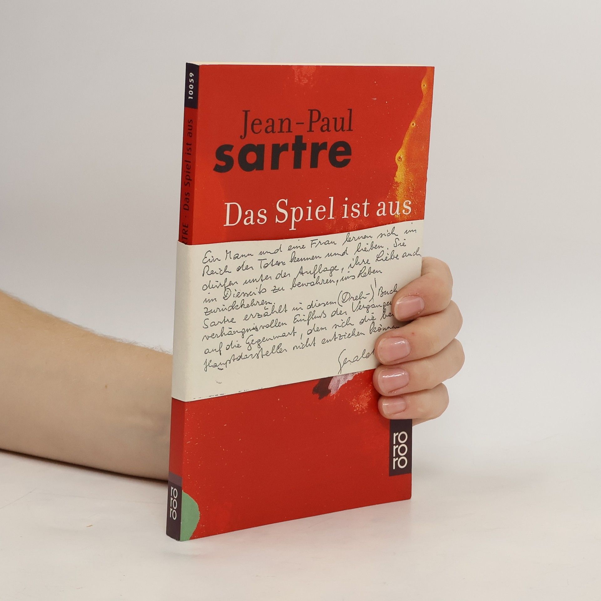 Jean-Paul Sartre Das Spiel ist aus