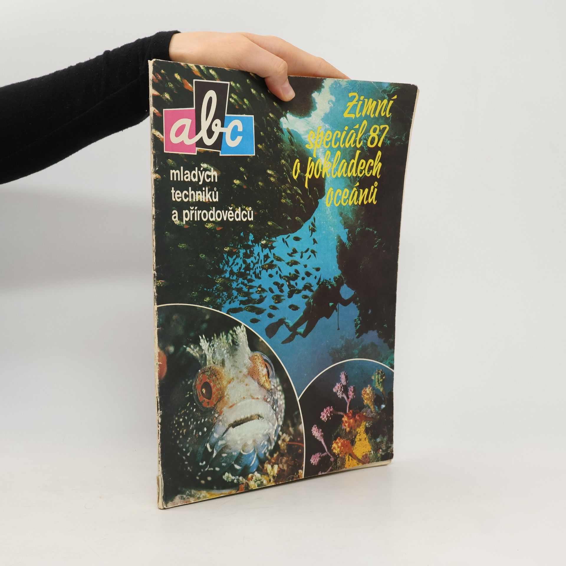 Kolektiv autorů ABC mladých techniků a přírodovědců. Zimní speciál 87 o pokladech oceánů
