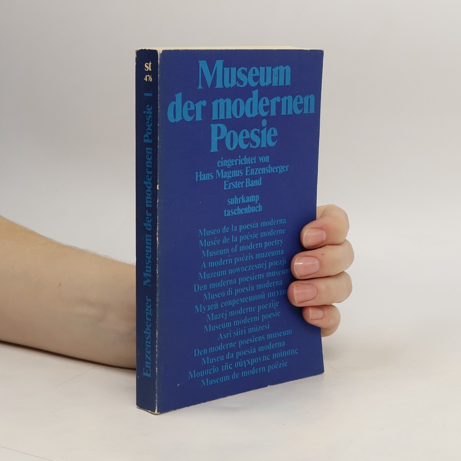 Hans Magnus Enzensberger Museum der Modernen Poesie 1