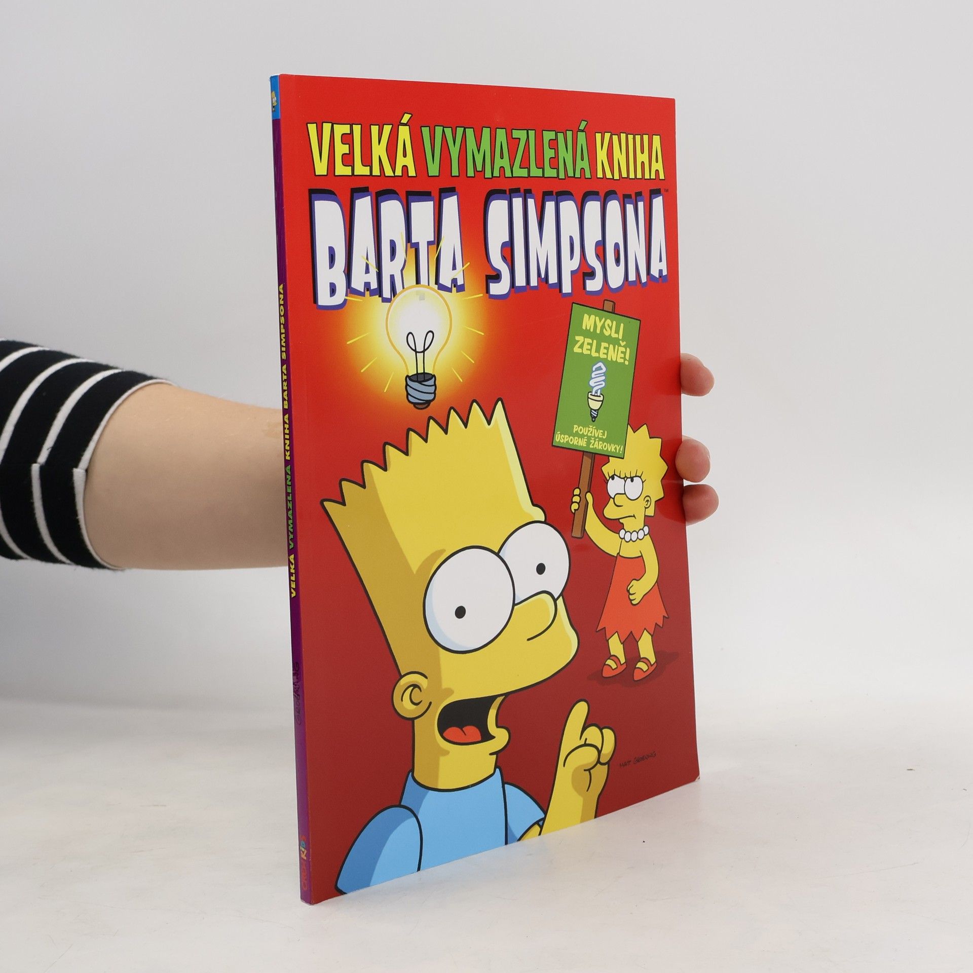 Matt Groening Velká vymazlená kniha Barta Simpsona