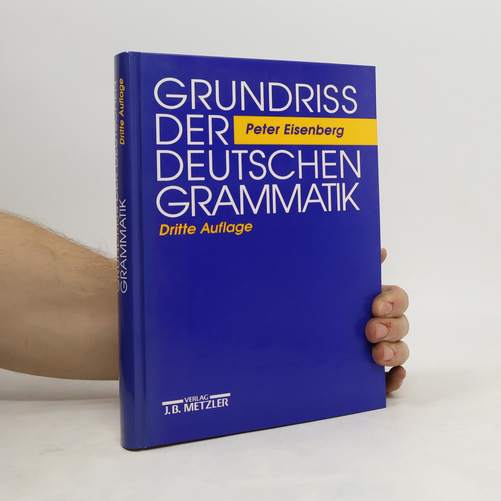 Peter Eisenberg Grundriss der deutschen Grammatik