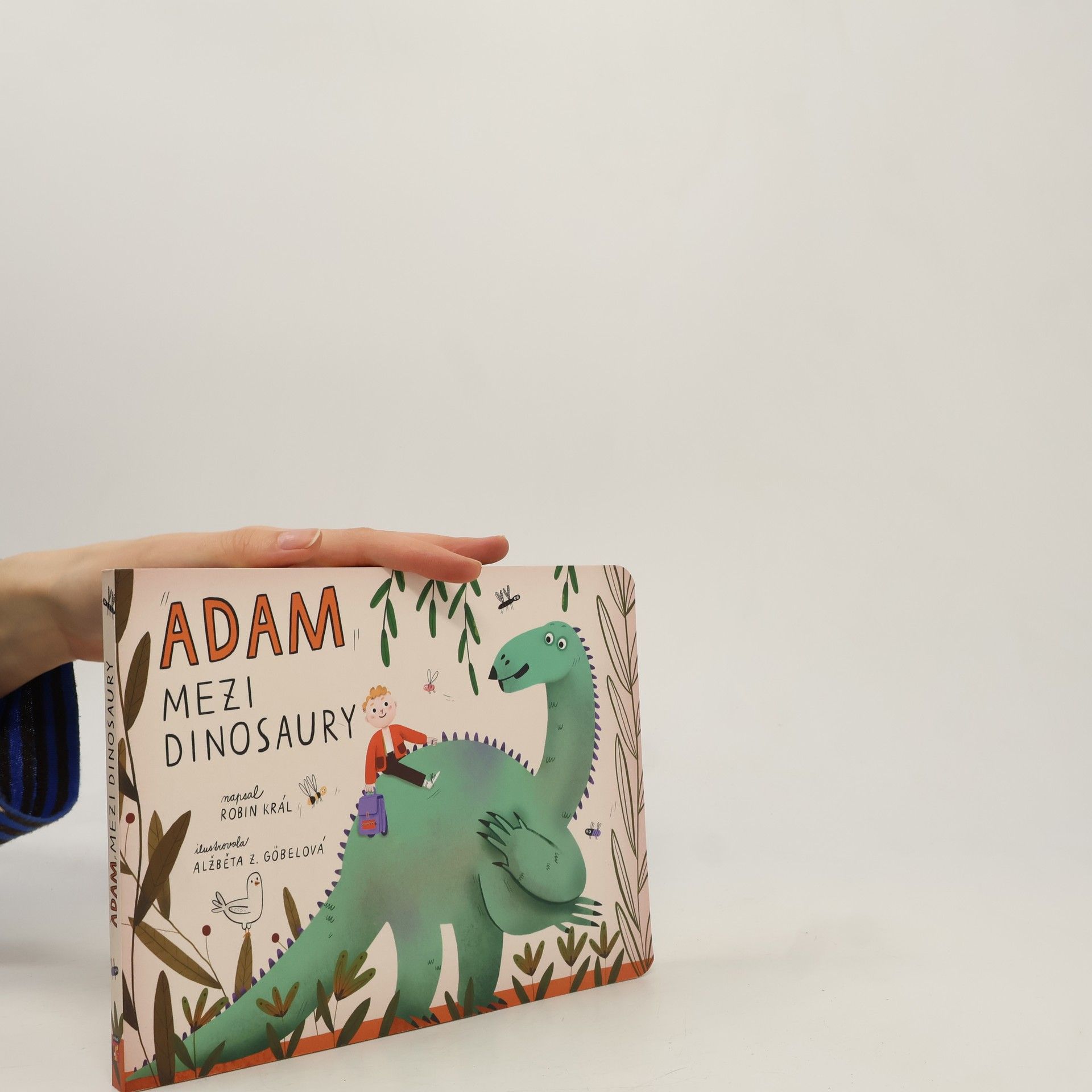 Robin Král Adam mezi dinosaury