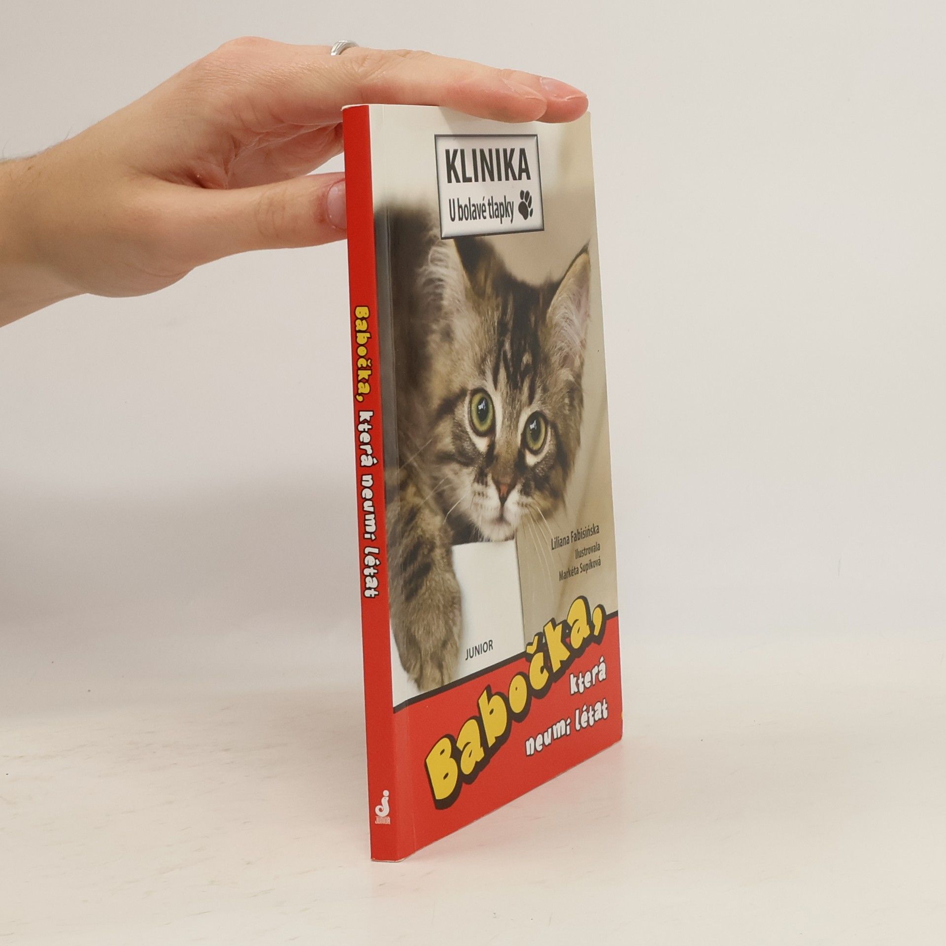 Liliana Fabisińska Babočka, která neumí létat - Klinika U bolavé tlapky