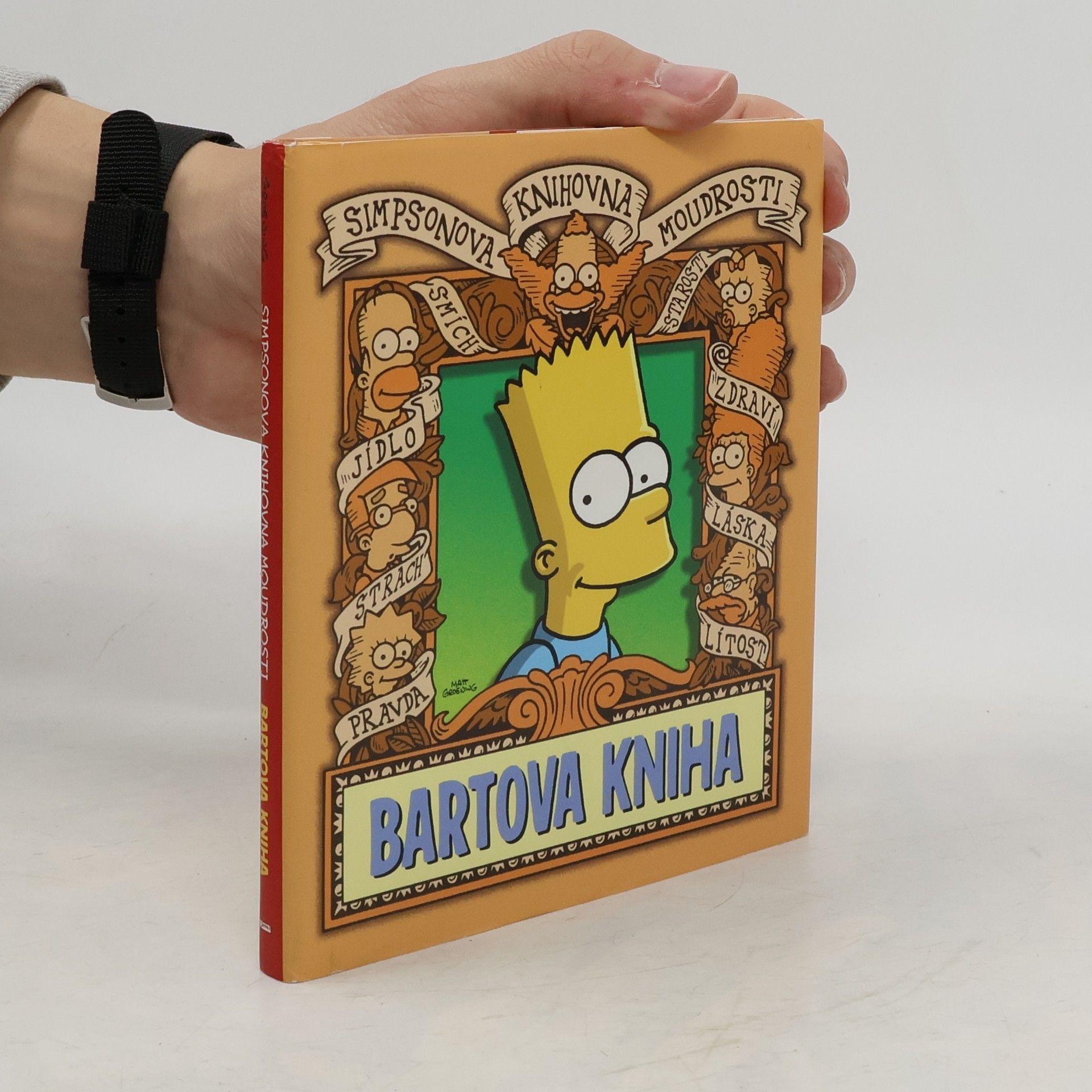 Matt Groening Bartova kniha