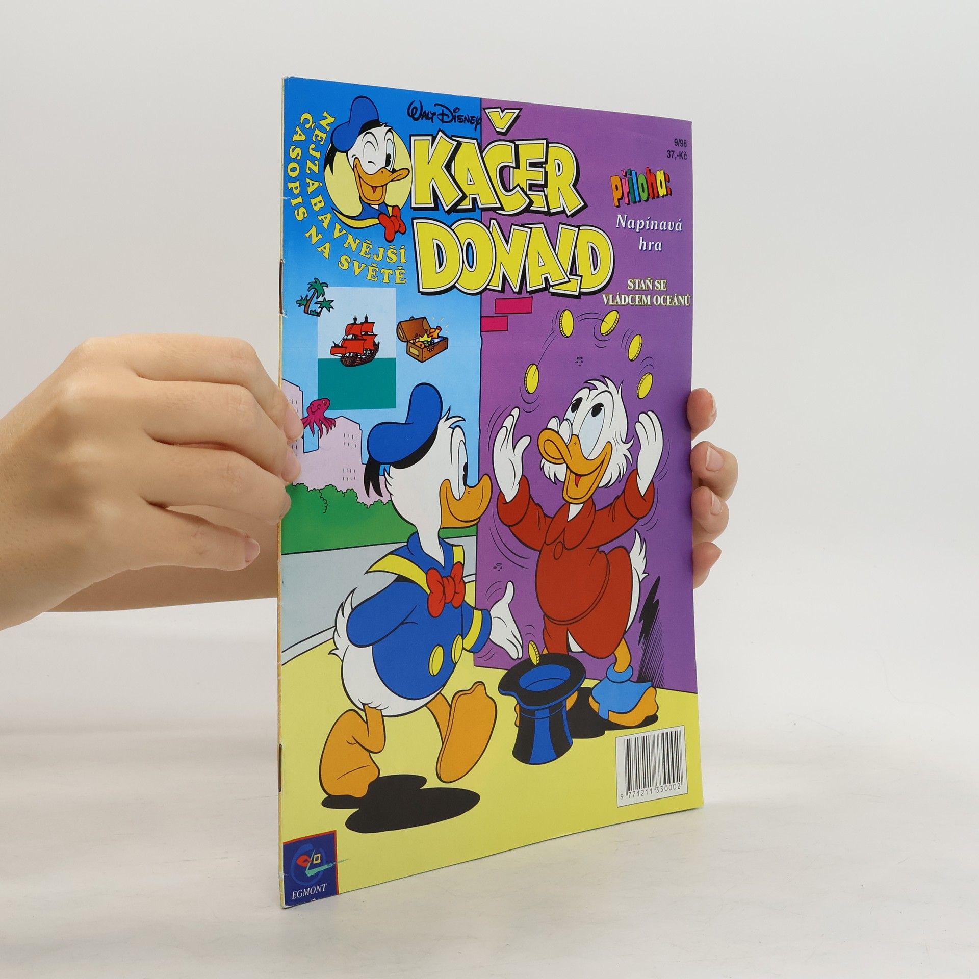 Collectif d'auteurs Kačer Donald. Číslo 9/1998