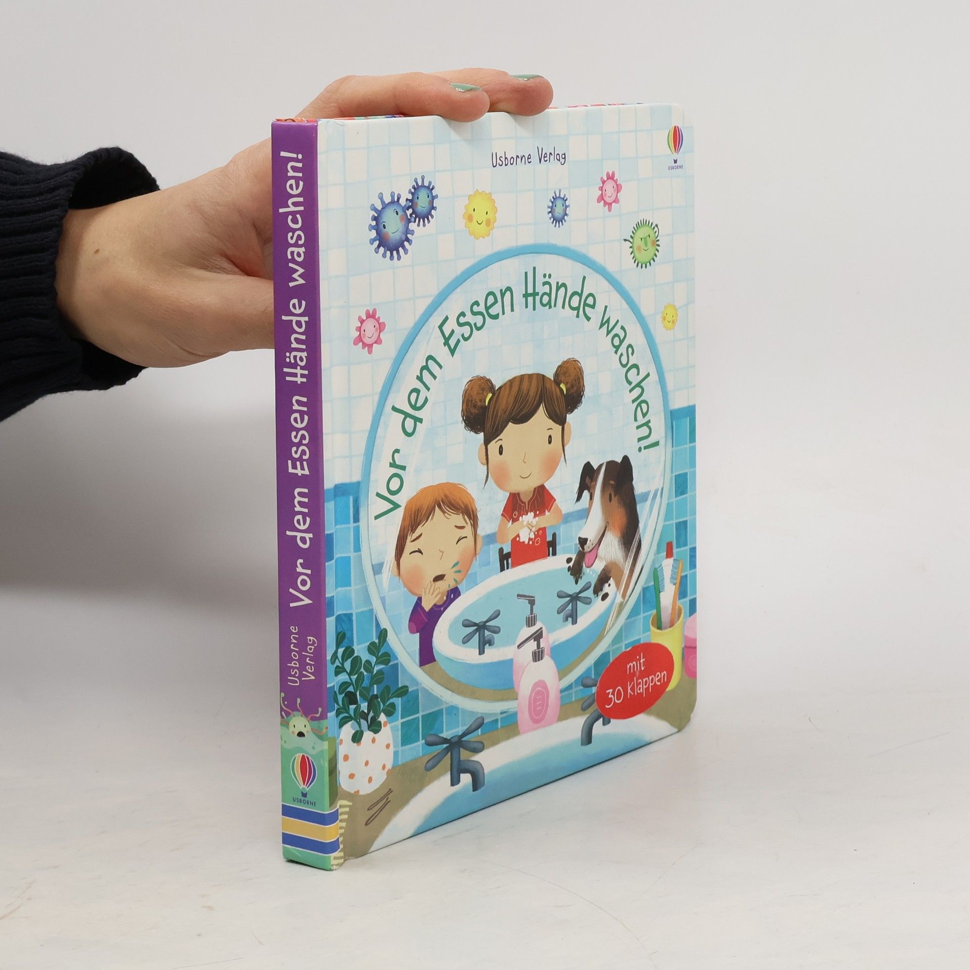 Marta Álvarez Vor dem Essen Hände waschen!