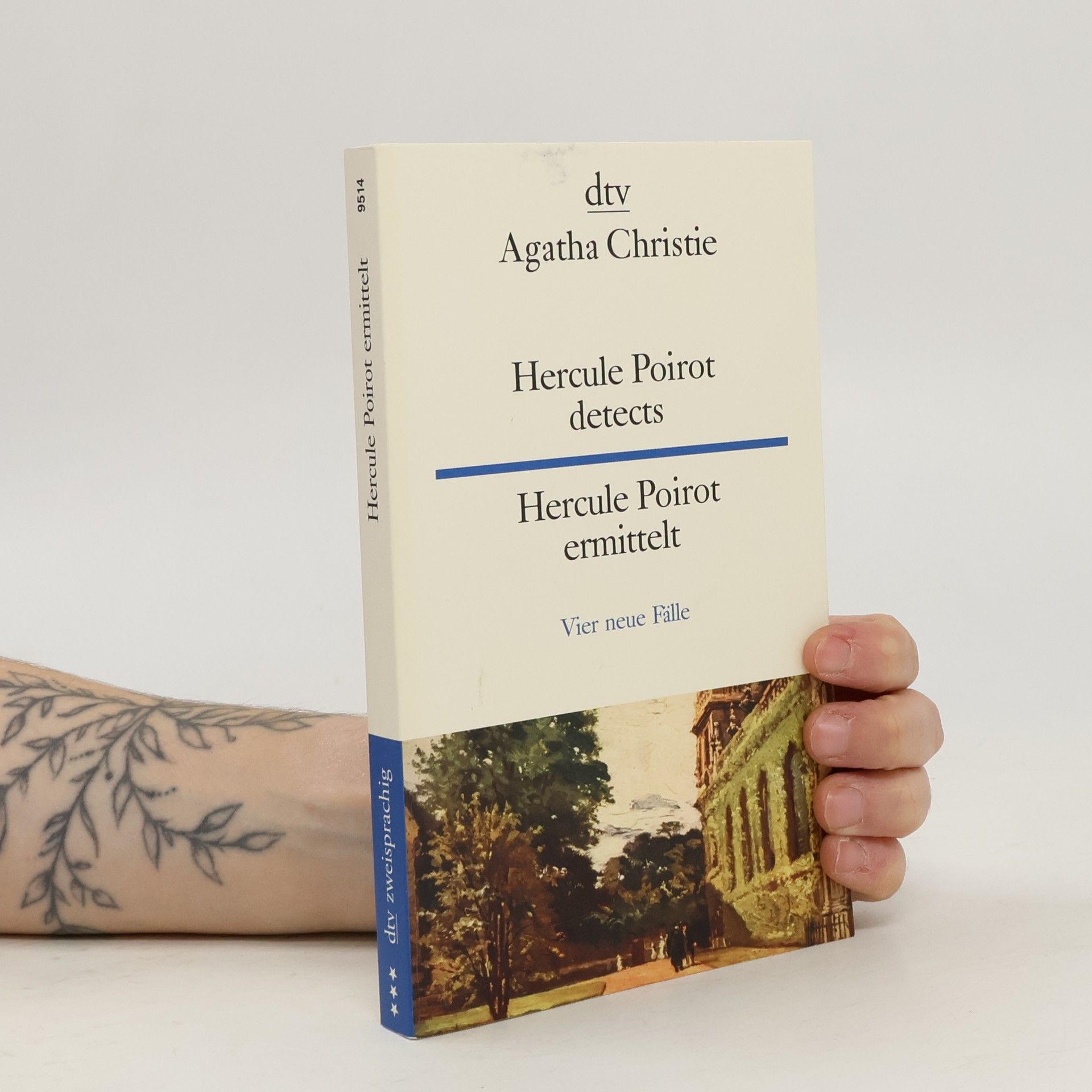 Agatha Christie Hercule Poirot Detects. Hercule Poirot ermittelt.