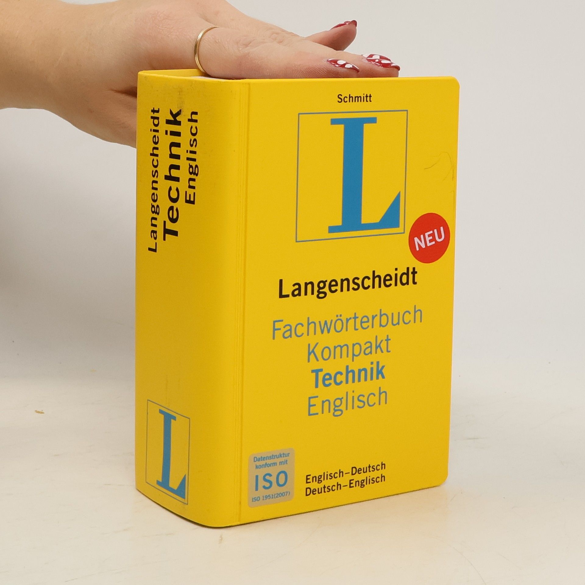 Peter A. Schmitt Langenscheidt, Fachwörterbuch kompakt Technik Englisch