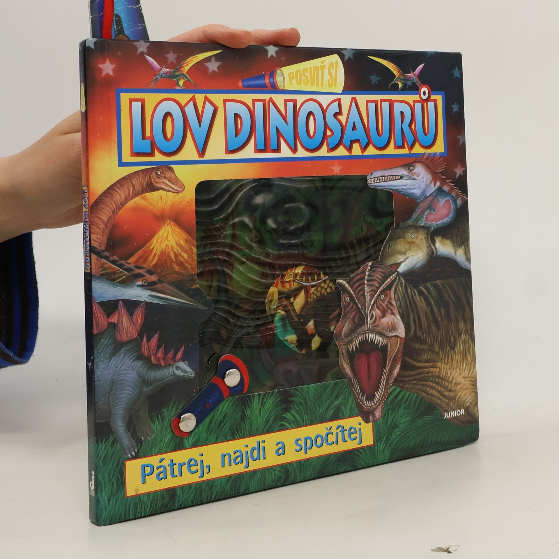 Kolektiv autorů Lov dinosaurů : pátrej, najdi a spočítej