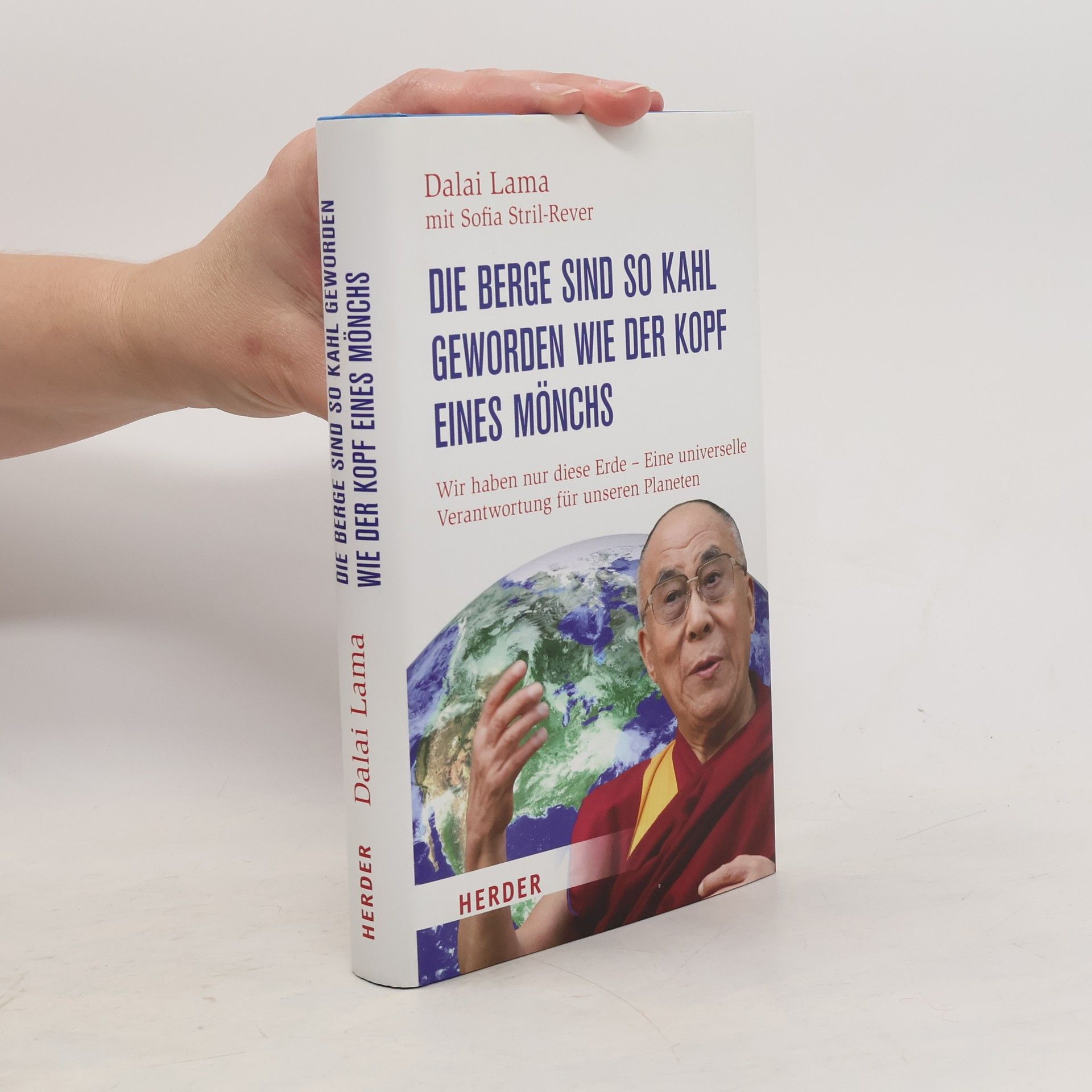 Dalai Lama XIV. Die Berge sind so kahl geworden wie der Kopf eines Mönchs
