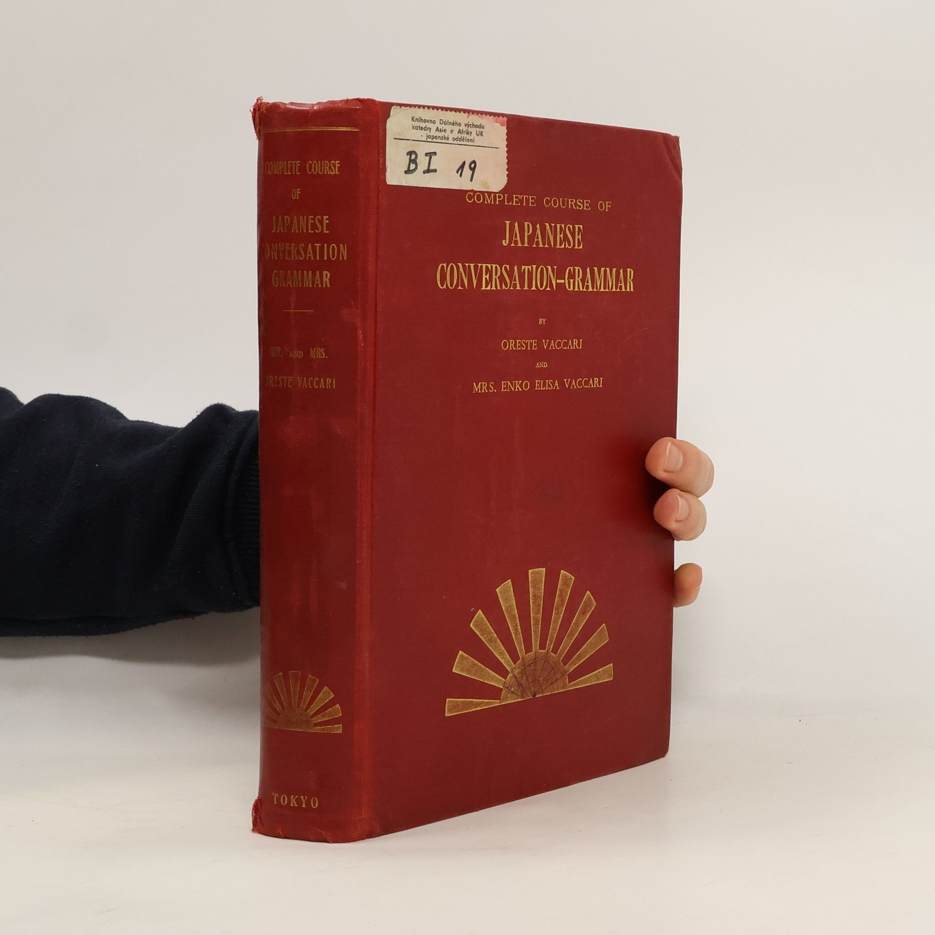 Oreste Vaccari Complete course of japanese conversation-grammar