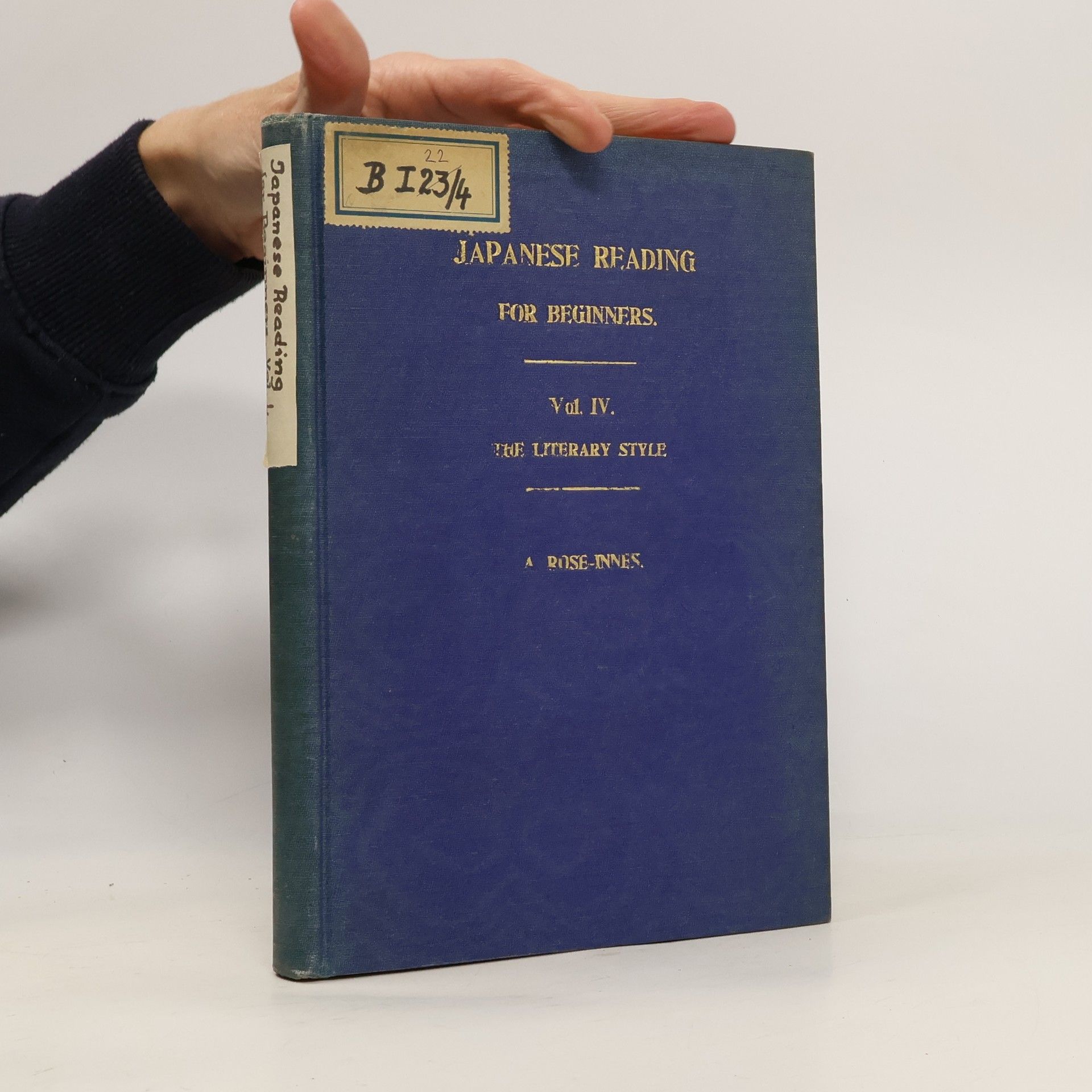 Arthur Rose-Innes Japanese Reading for Beginners IV