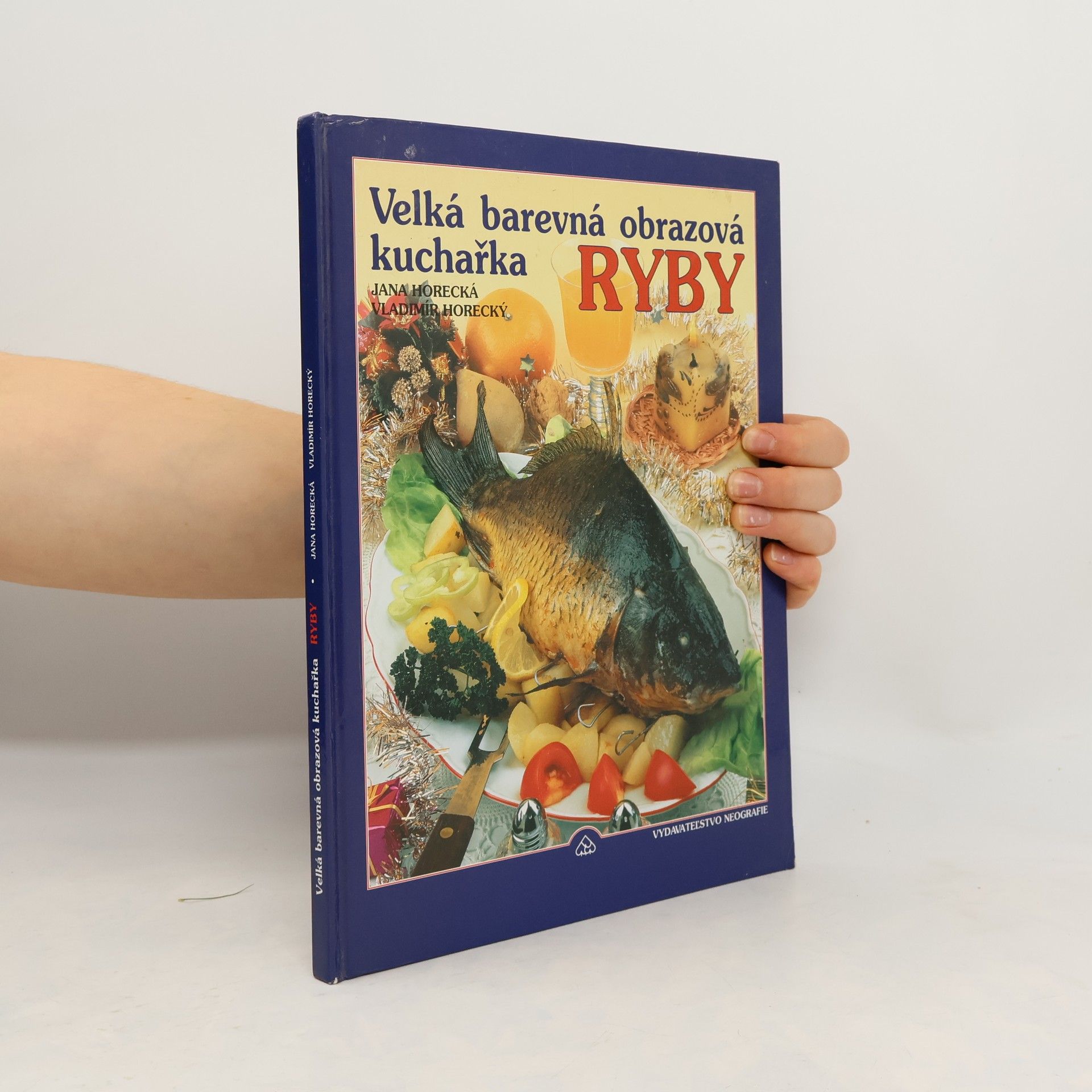 Jana Horecká Velká barevná obrazová kuchařka - Ryby