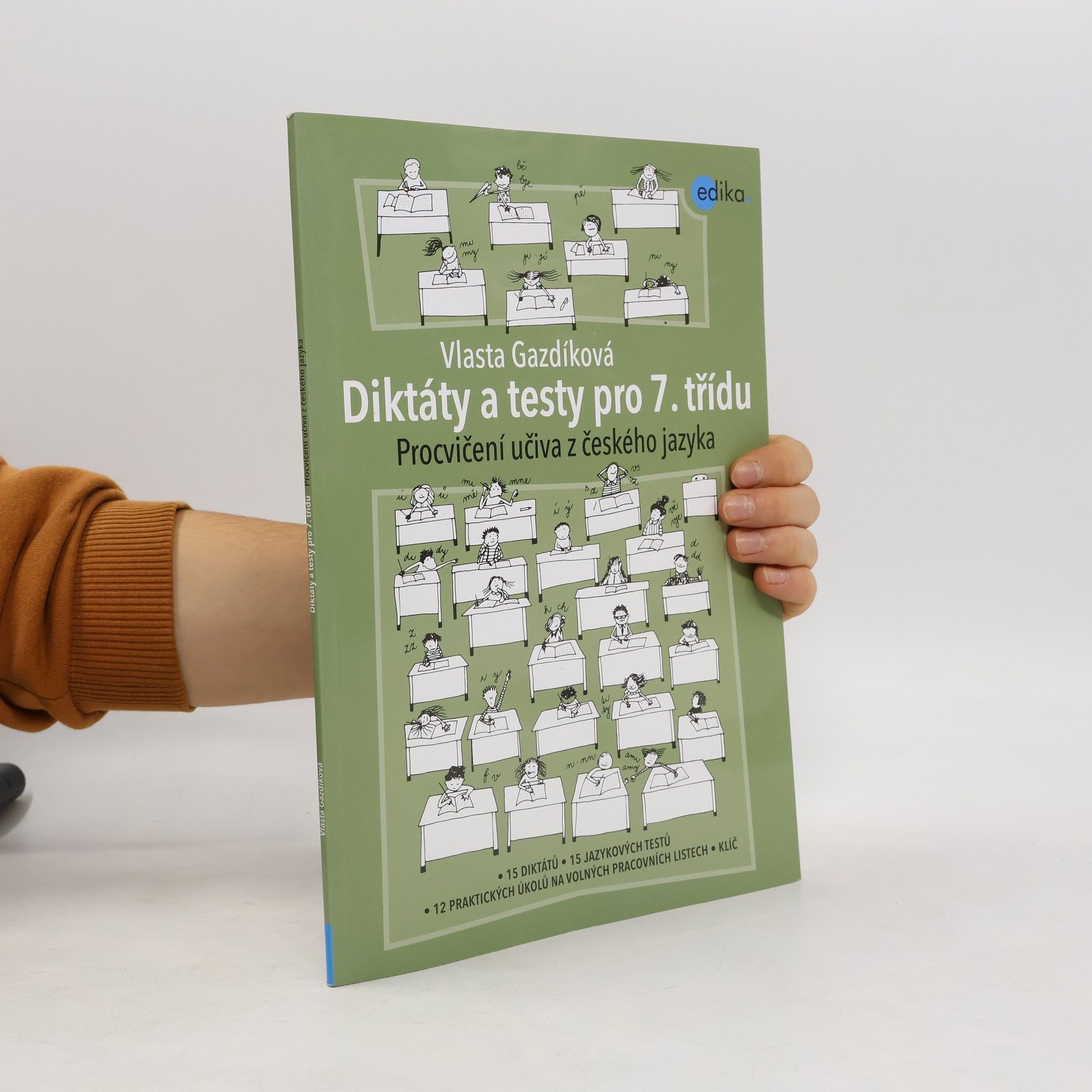 Vlasta Gazdíková Diktáty a testy pro 7. třídu.