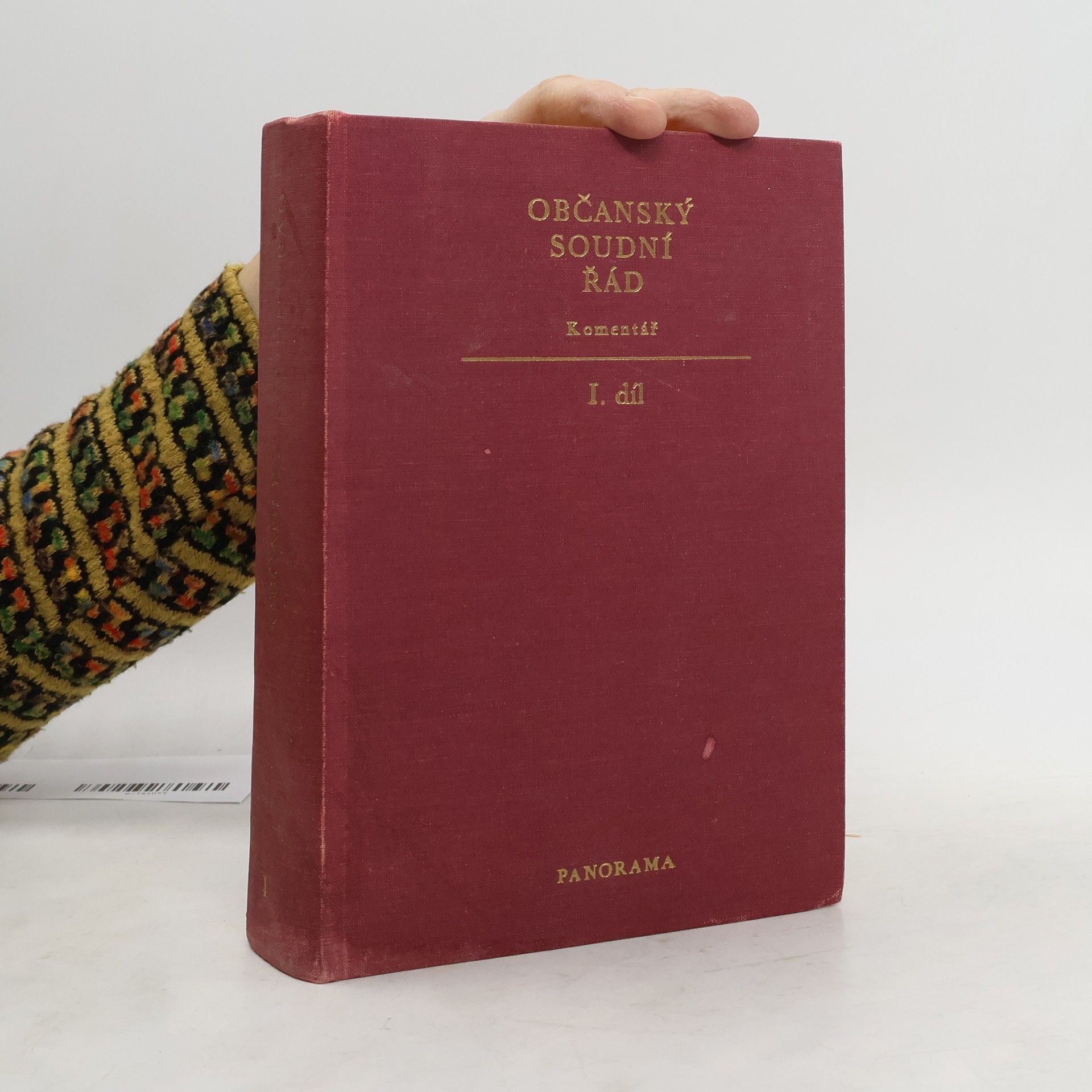 Various authors Občanský a soudní řád - Komentář I. díl