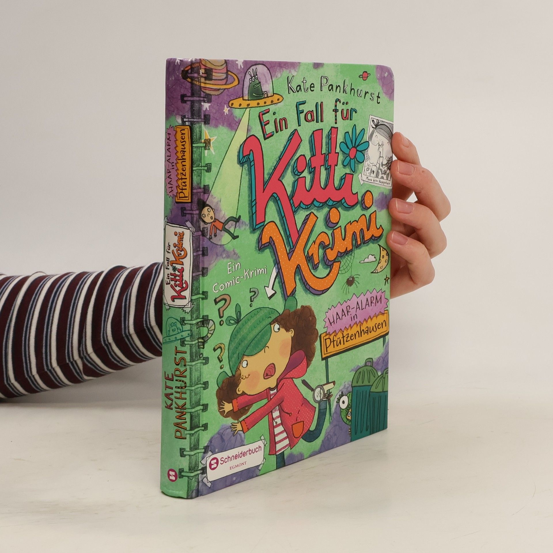 Kate Pankhurst Ein Fall für Kitti Krimi. Haar-Alarm in Pfützenhausen