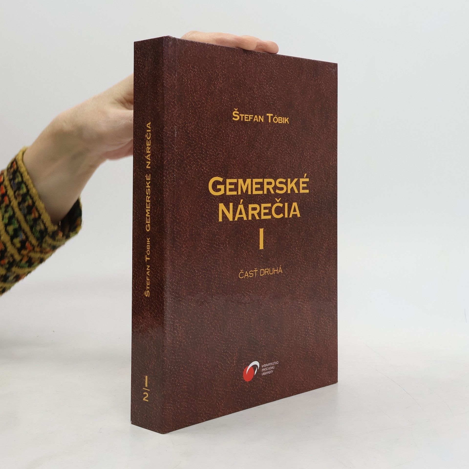 Štefan Tóbik Gemerské nárečia. I