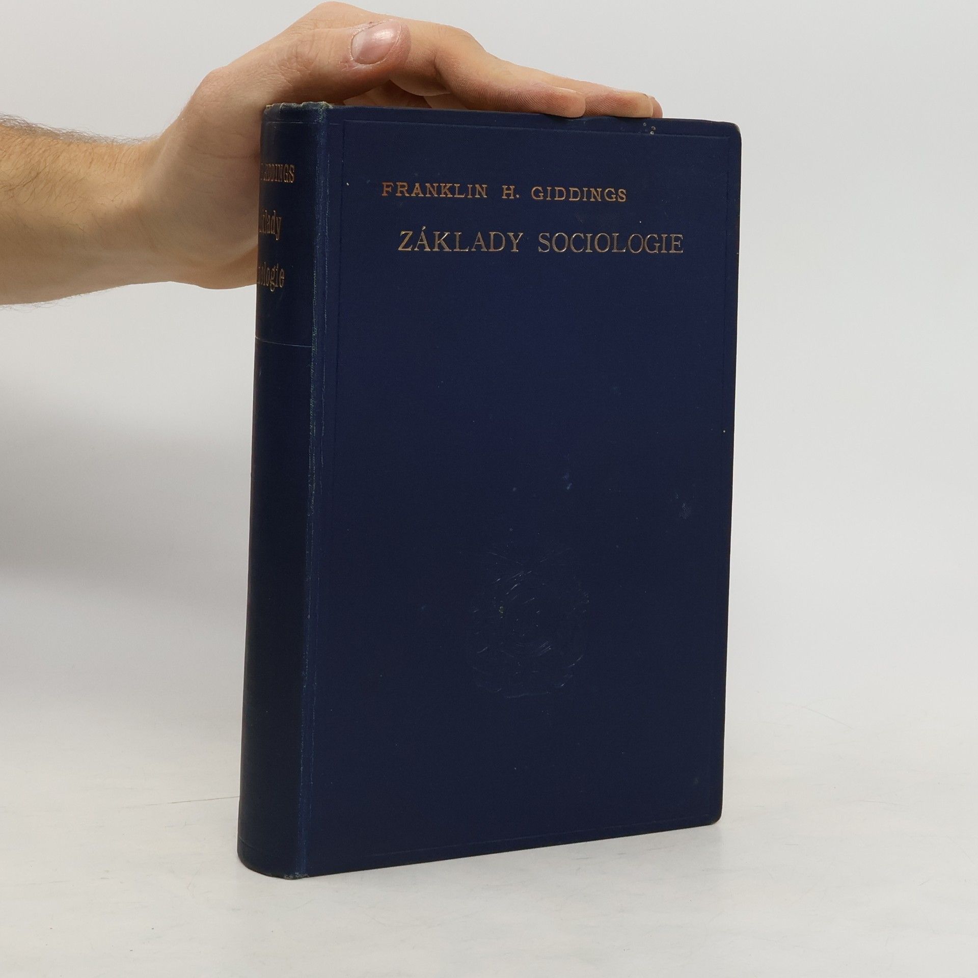 Franklin Henry Giddings Základy sociologie