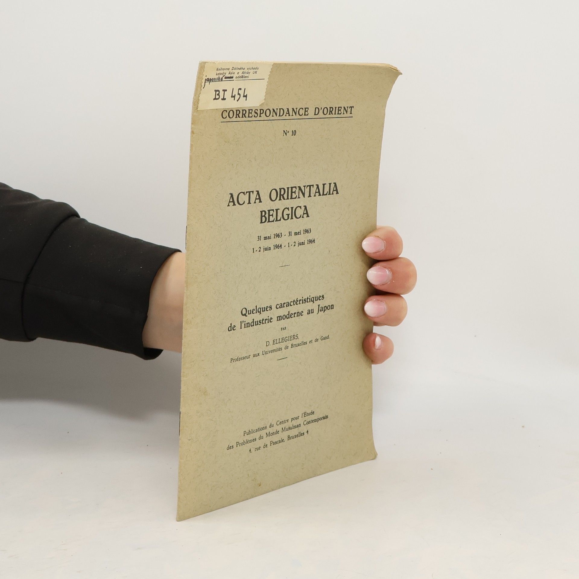 Collectif d'auteurs Acta orientalia Belgica