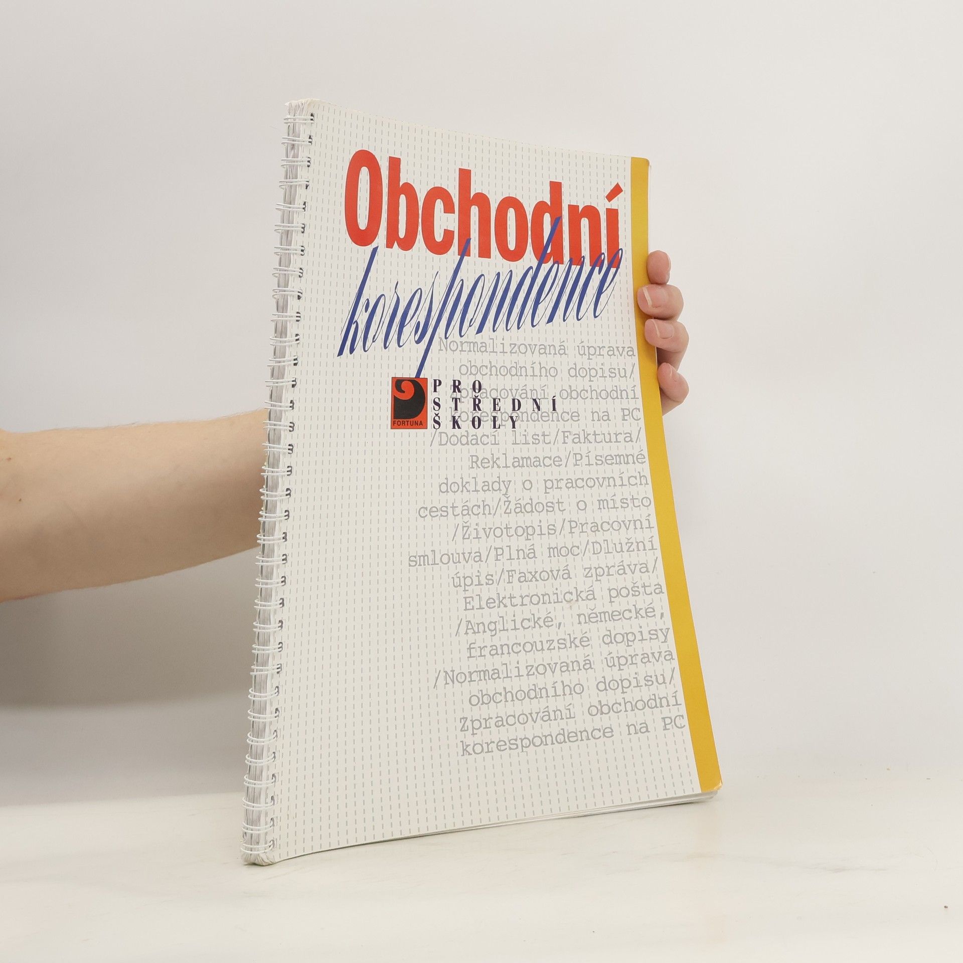 Obchodní korespondence pro střední školy