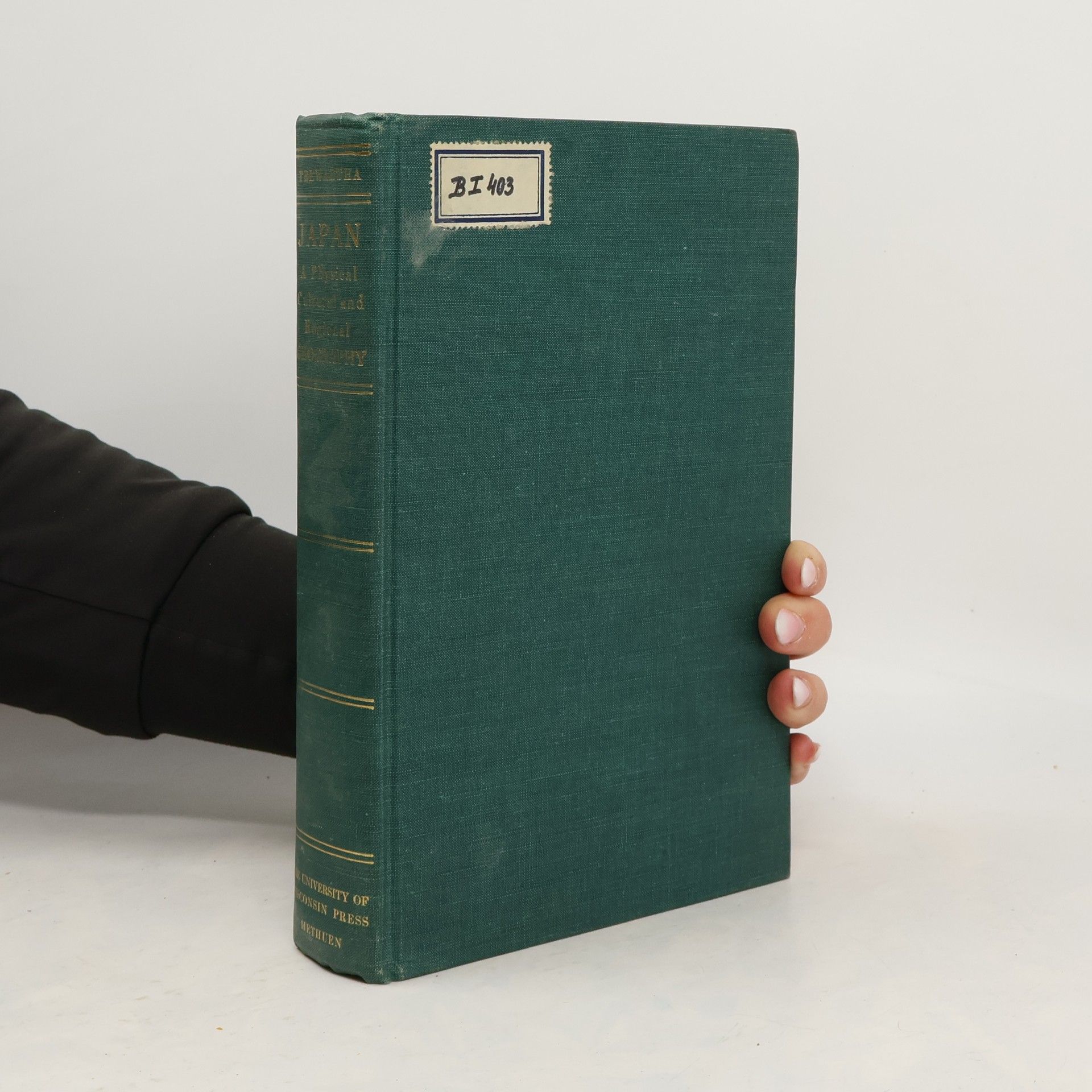 Glenn Thomas Trewartha Japan: A Physical, Cultural and Regional Geography