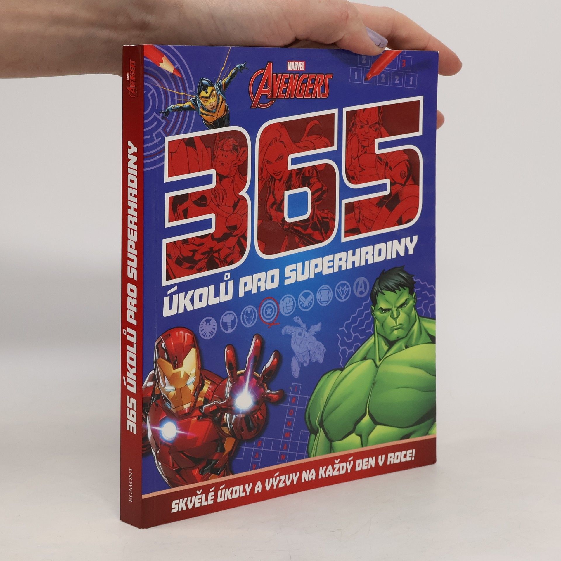 Collectif d'auteurs Marvel Avengers: 365 úkolů pro superhrdiny