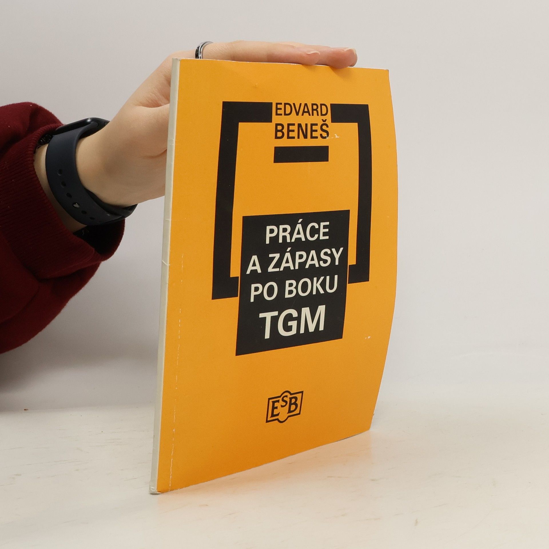 Edvard Beneš Práce a zápasy po boku TGM