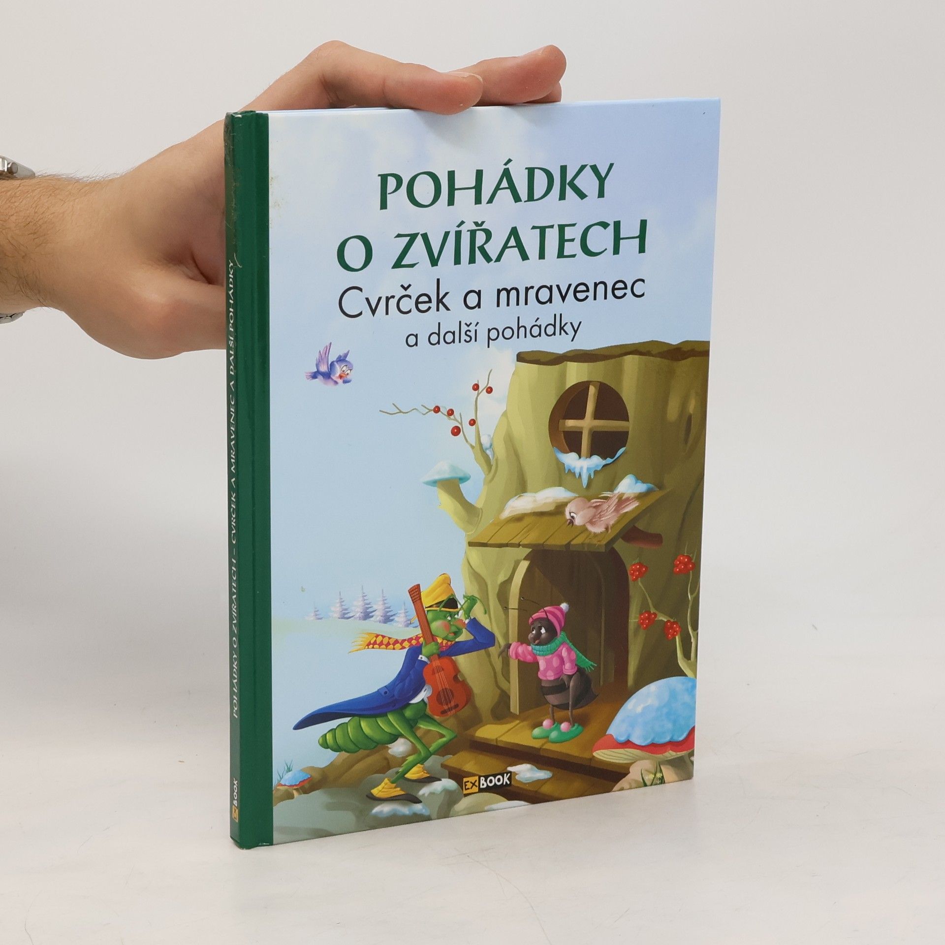 Autorenkollektiv Pohádky o zvířatech - Cvrček a mravenec a další pohádky