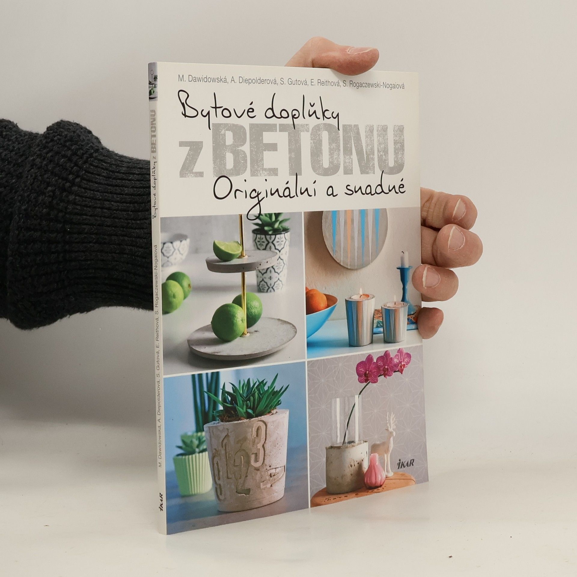 Kolektiv autorů Bytové doplňky z betonu: Originální a snadné