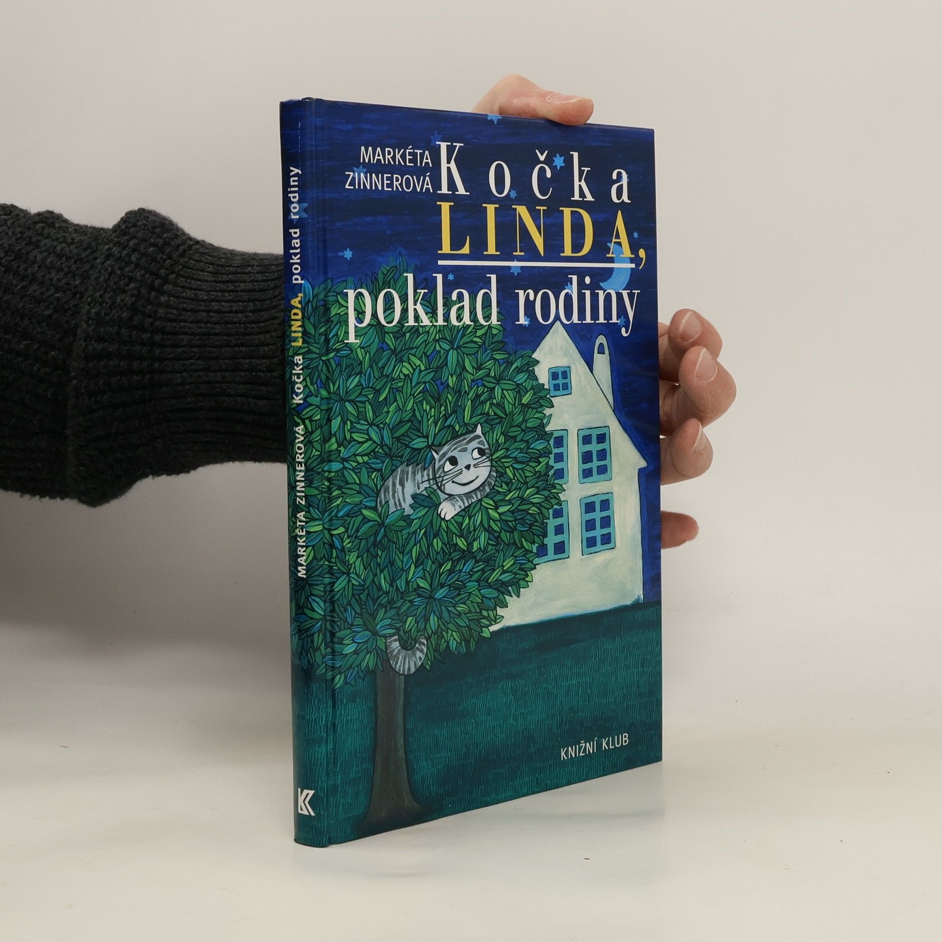 Kočka Linda, poklad rodiny