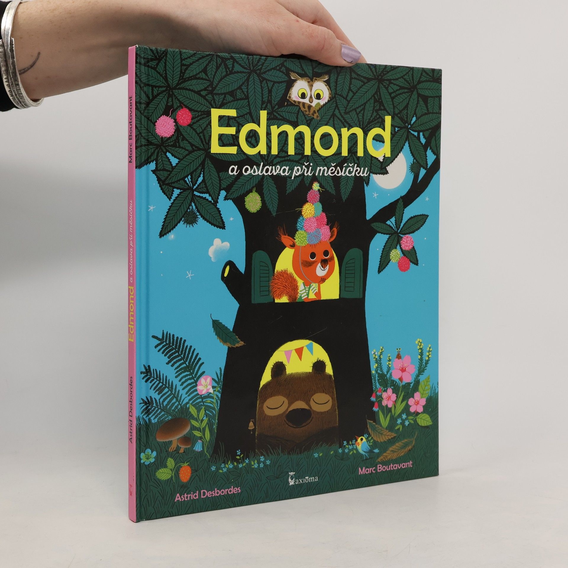 Astrid Desbordes Edmond a oslava při měsíčku