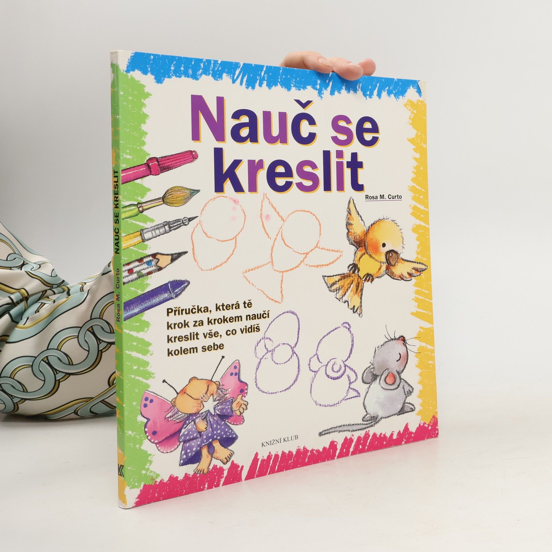 Rosa María Curto Nauč se kreslit. Příručka, která tě krok za krokem naučí kreslit vše, co vidíš kolem sebe