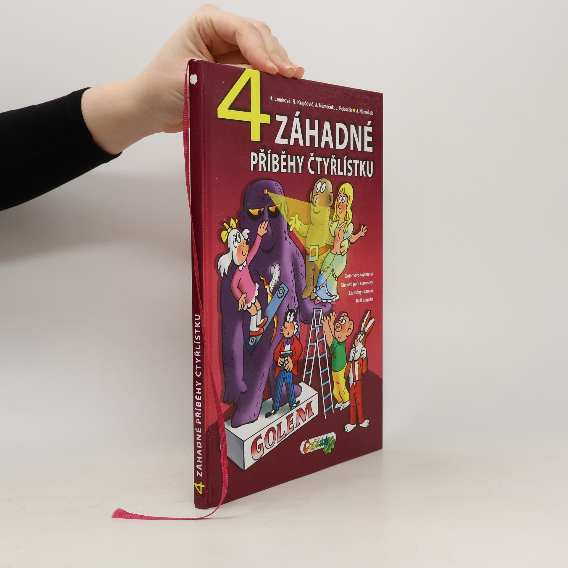 Jaroslav Němeček 4 záhadné příběhy Čtyřlístku