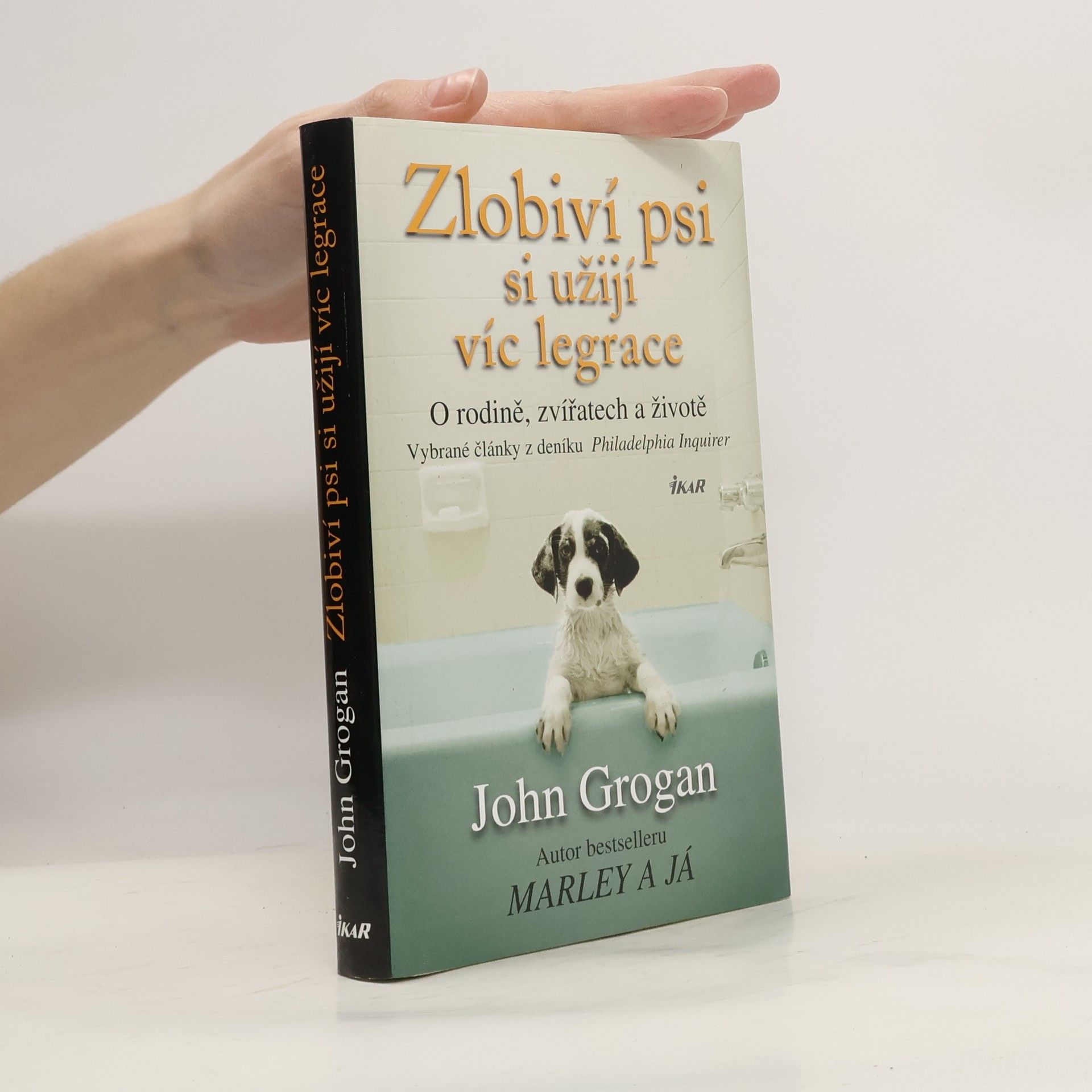 John Grogan Zlobiví psi si užijí víc legrace: O rodině, zvířatech a životě