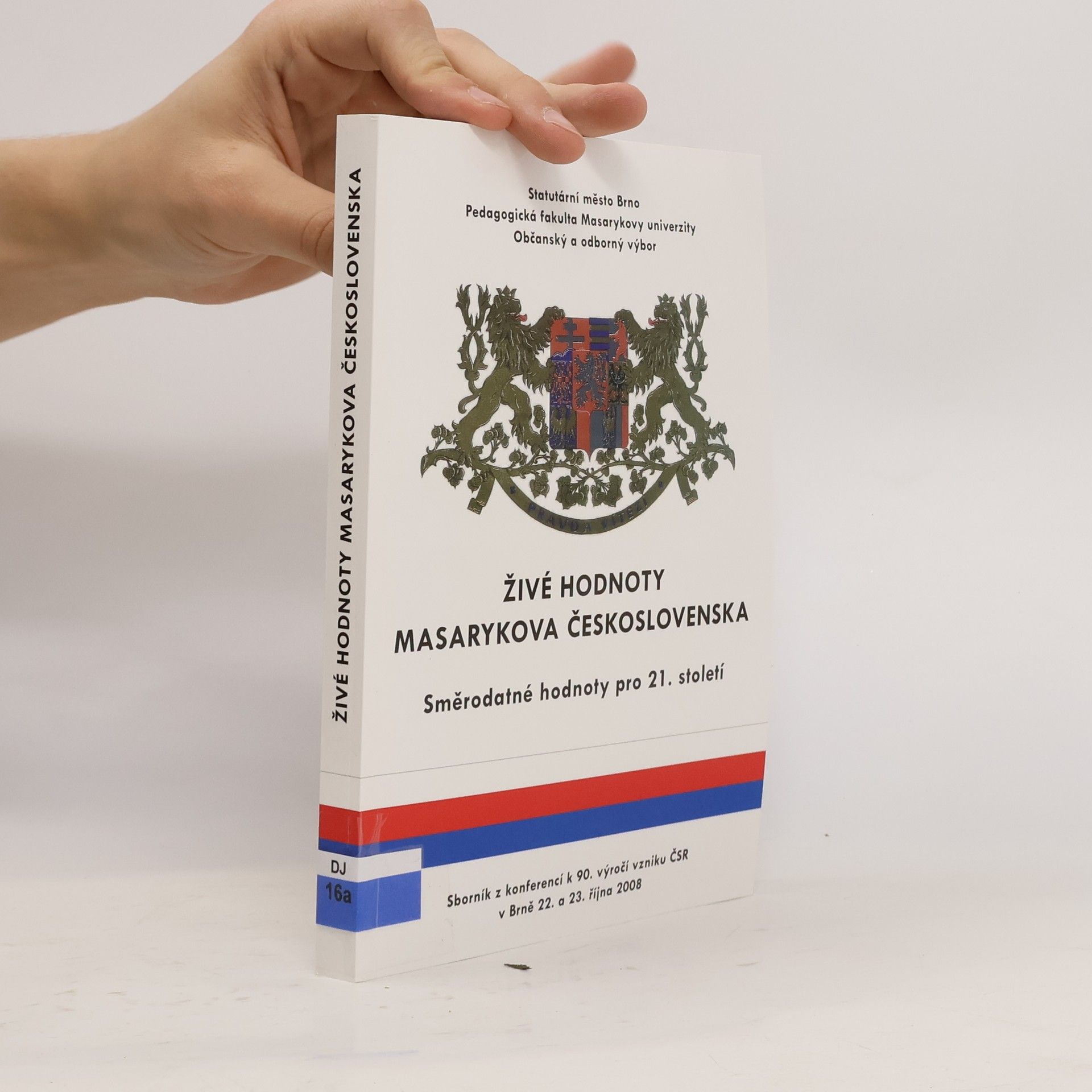 Collectif d'auteurs Živé hodnoty Masarykova Československa