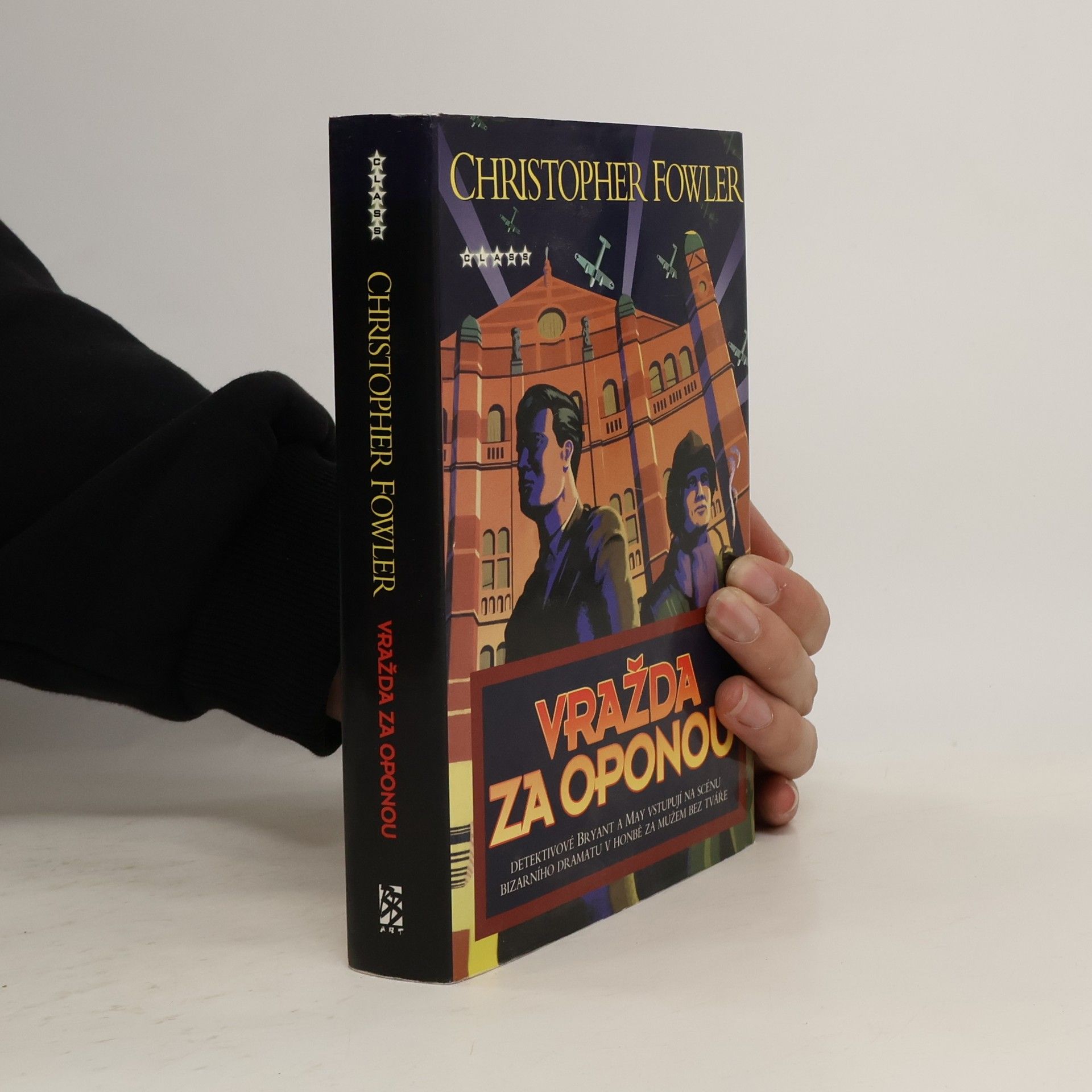 Christopher Fowler Vražda za oponou