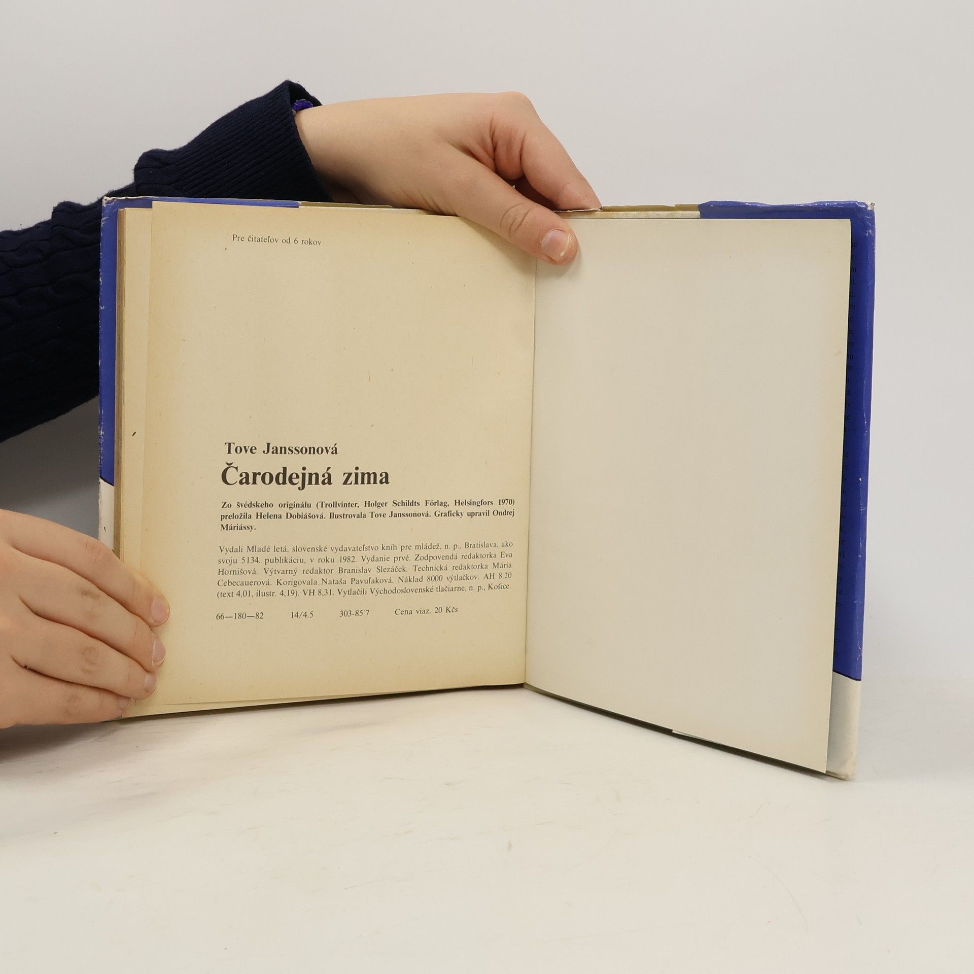 Tove Jansson Čarodejná zima