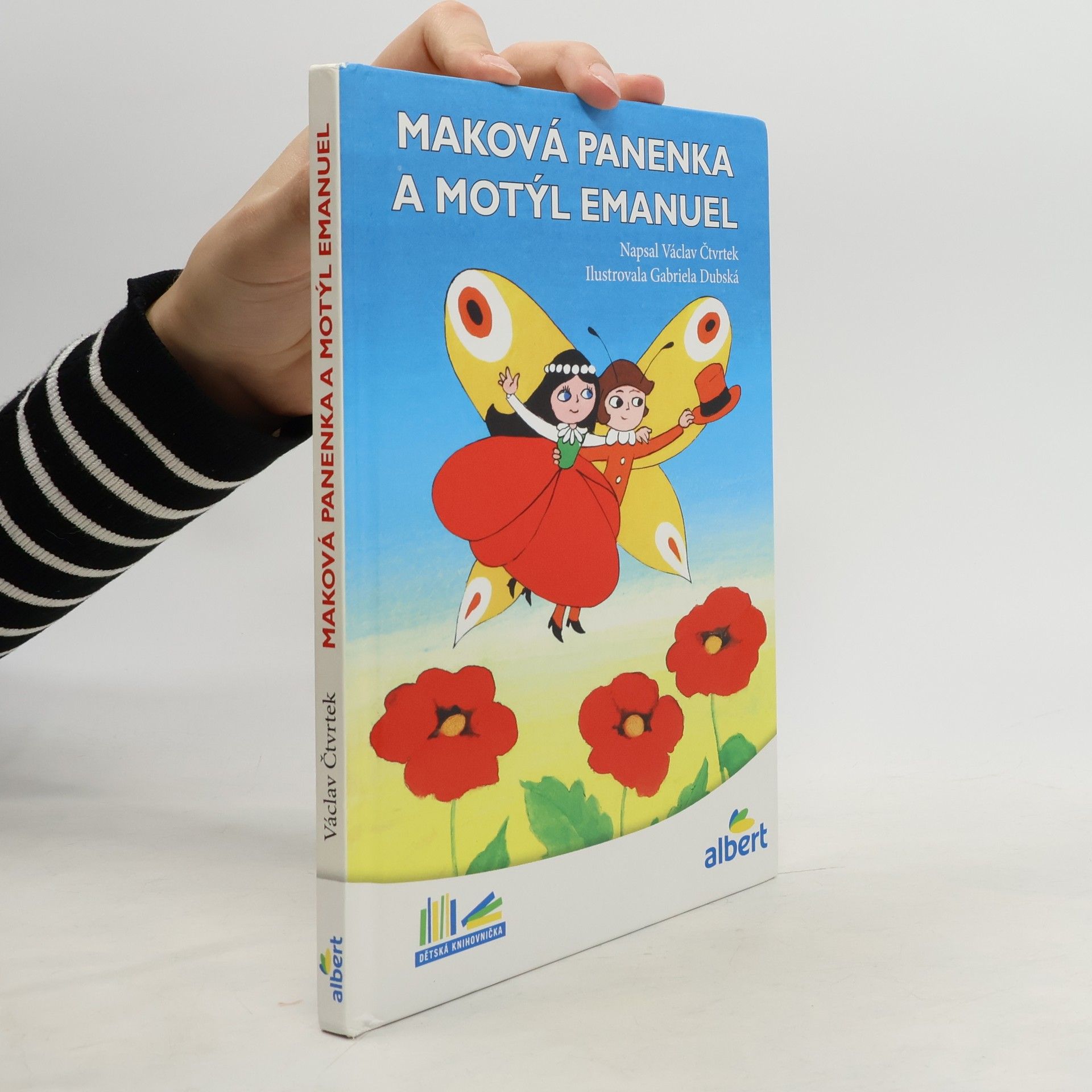 Maková panenka a motýl Emanuel